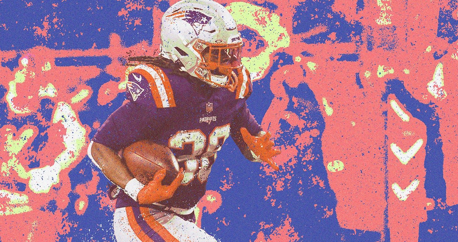 1456x770 Rhamondre Stevenson Takes Life's Punches. Delivers His Own As Patriots' X Factor