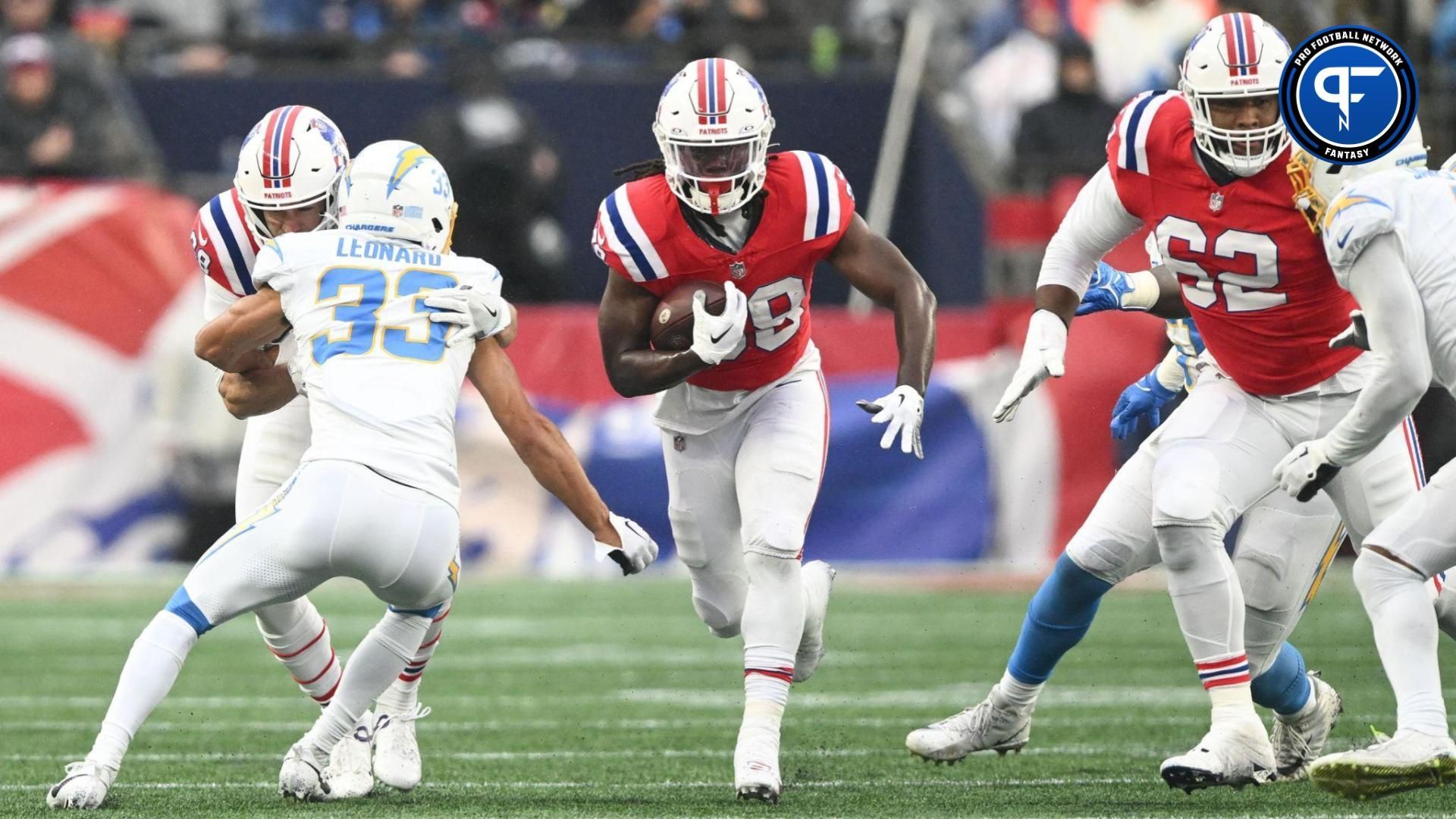 1920x1080 Rhamondre Stevenson's Fantasy Outlook: The Forgotten RB2 in 2024?