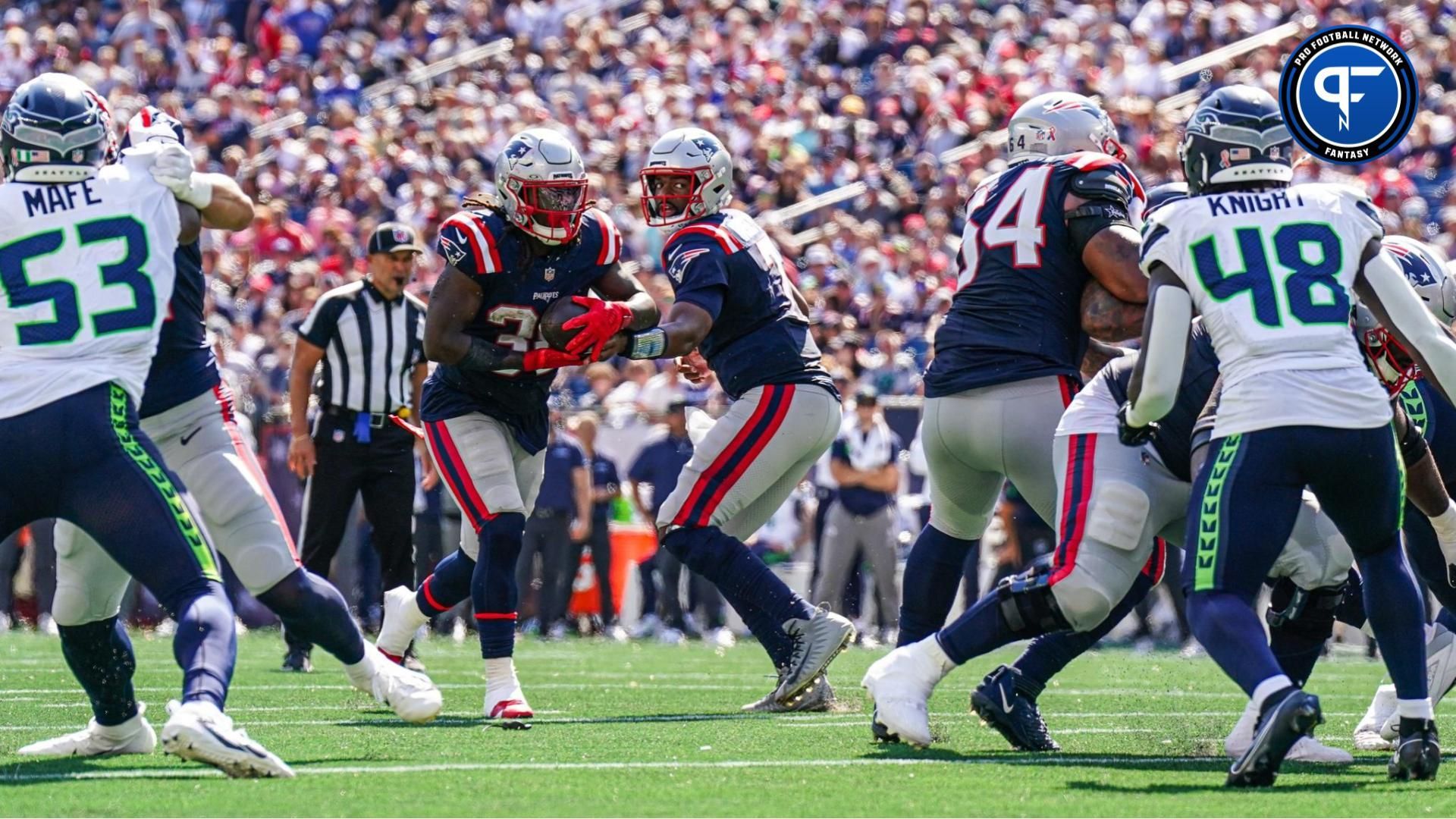 1920x1080 Rhamondre Stevenson Fantasy Start Sit: Analyzing The Patriots' RB Week 3 Matchup