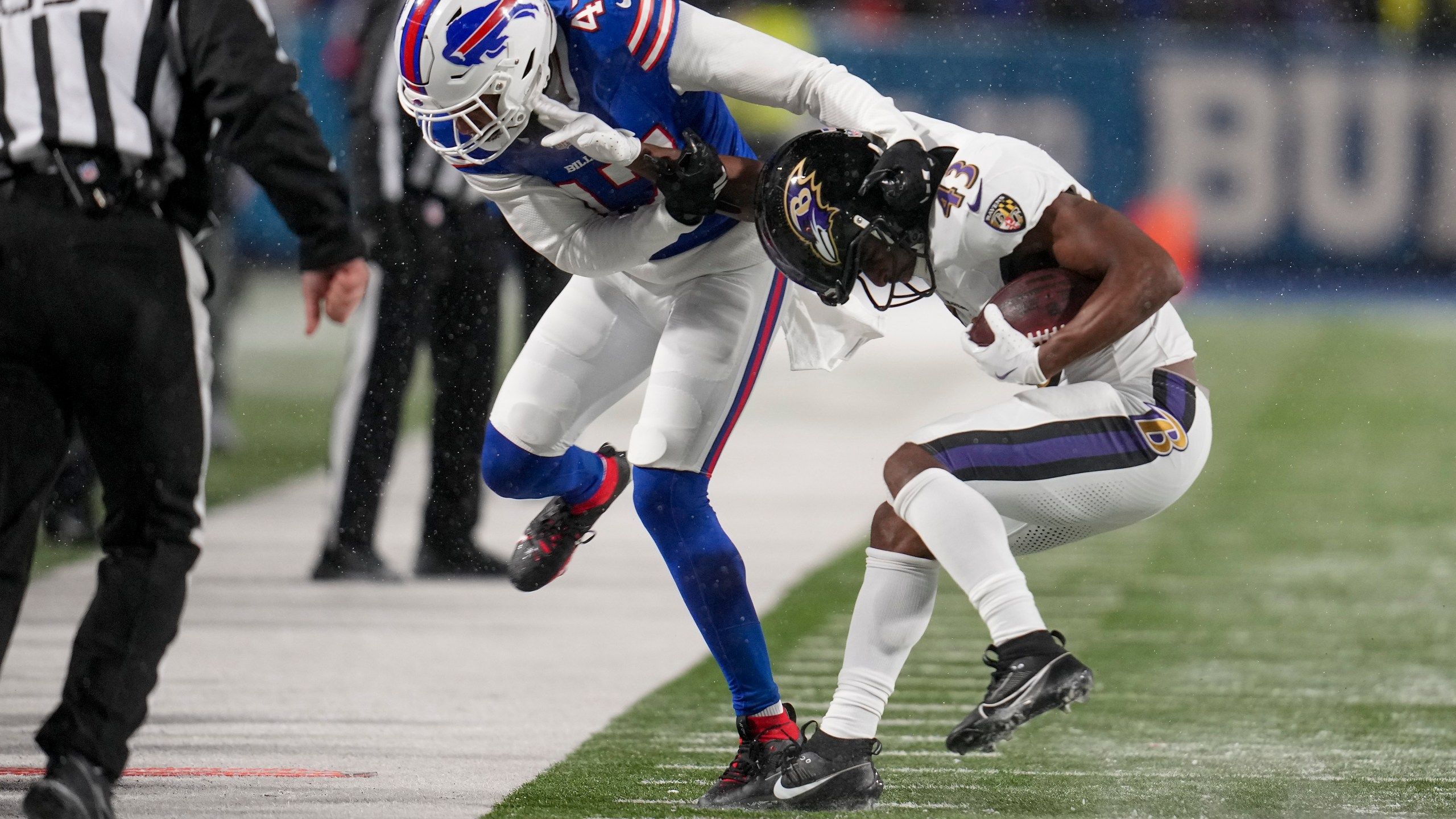 2560x1440 Bills cornerback Christian Benford clears concussion protocol, active for AFC title game vs Chiefs