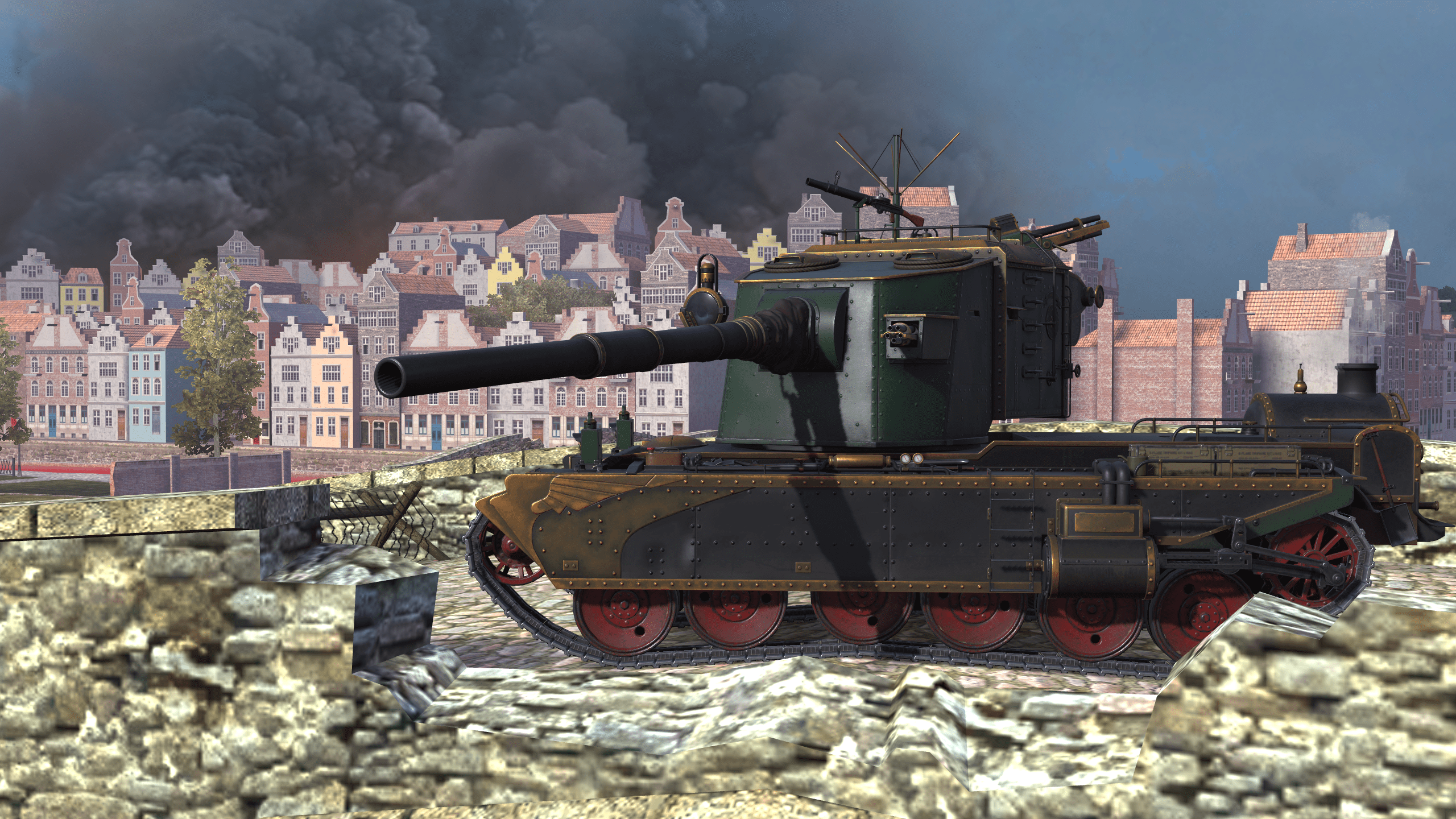 2560x1440 Animated remodeling FV4005 «Thunder Child» » Remodelings » ForBlitz