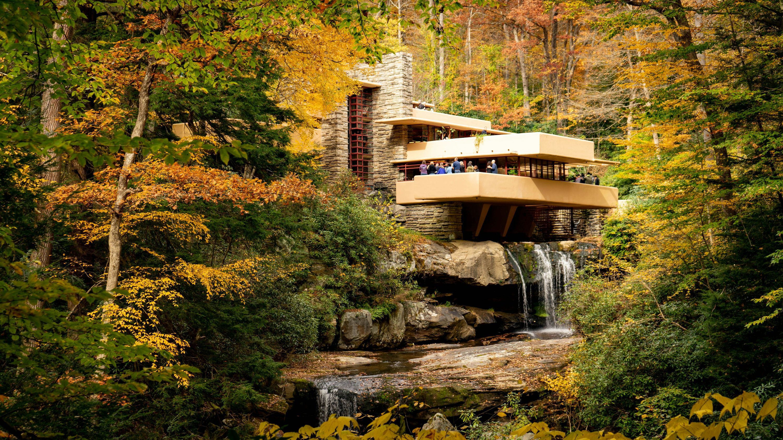 3000x1688 Fallingwater Picture. Download Free Image