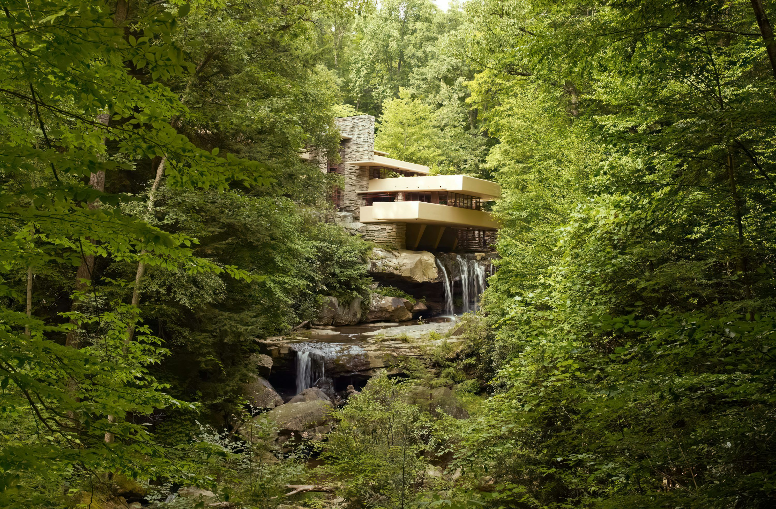 3000x1969 Fallingwater Picture. Download Free Image