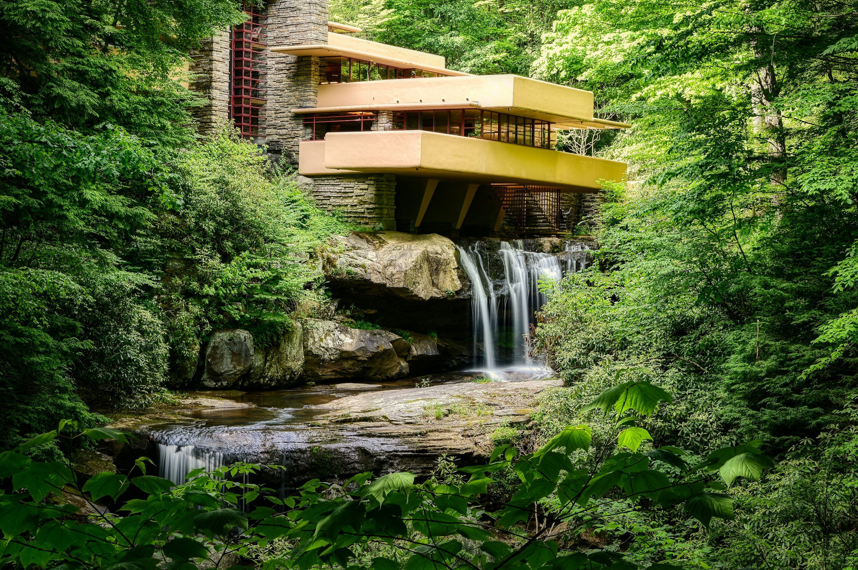 3000x1994 Fallingwater Picture. Download Free Image