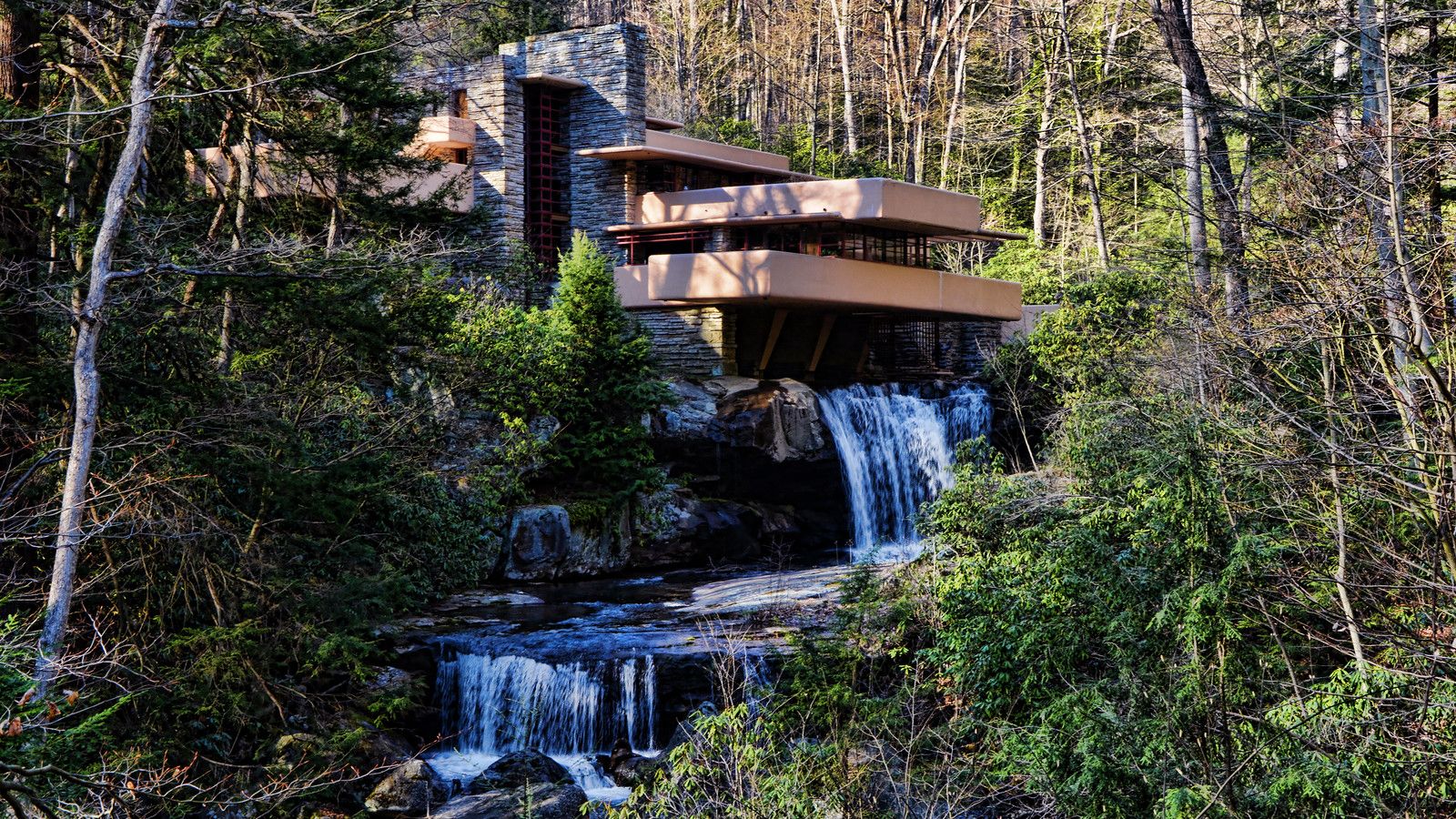 1600x900 Fallingwater Wallpaper