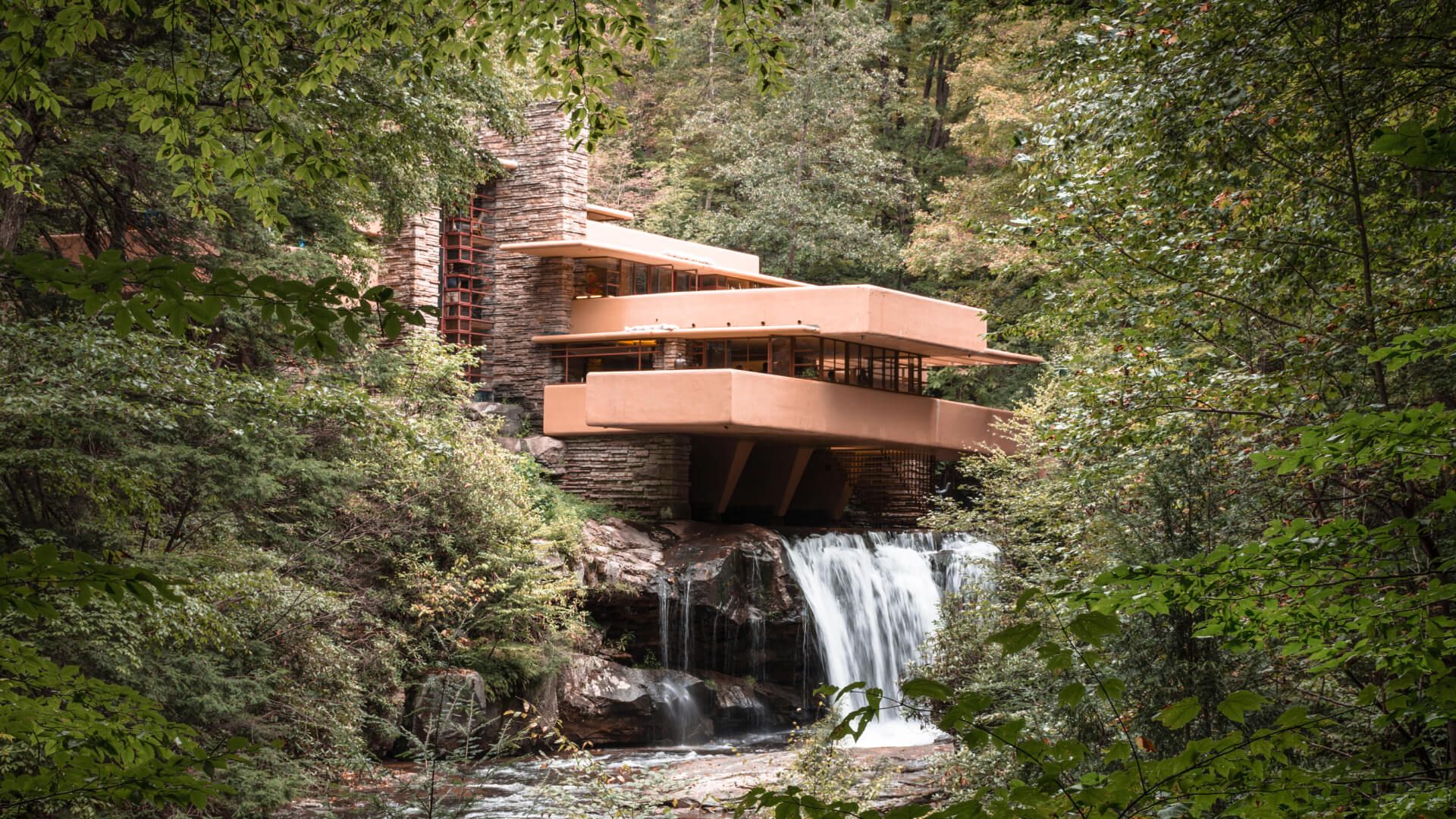 1920x1080 Fallingwater: Frank Lloyd Wright's Masterpiece of Organic Architecture