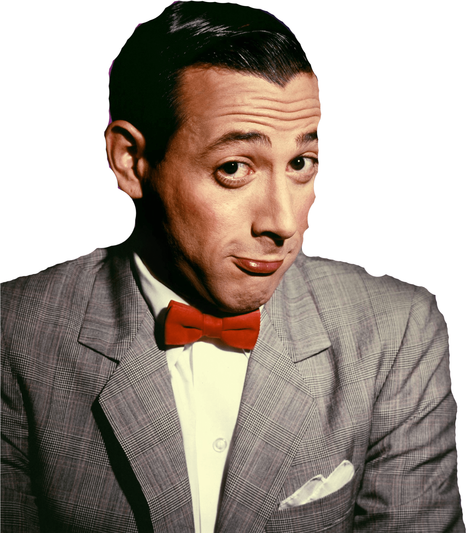 1621x1854 Download Pee Wee Herman Photohopped Wee Herman PNG Image With No Background