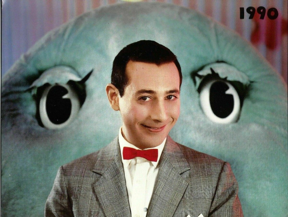 1200x903 PEE WEE HERMAN 8 x 10 color calendar picture cover only [2 sided] Miss Yvonne