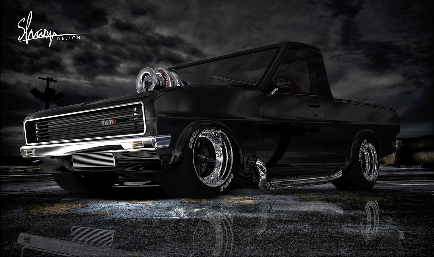 1400x829 Nissan Champ - Behance