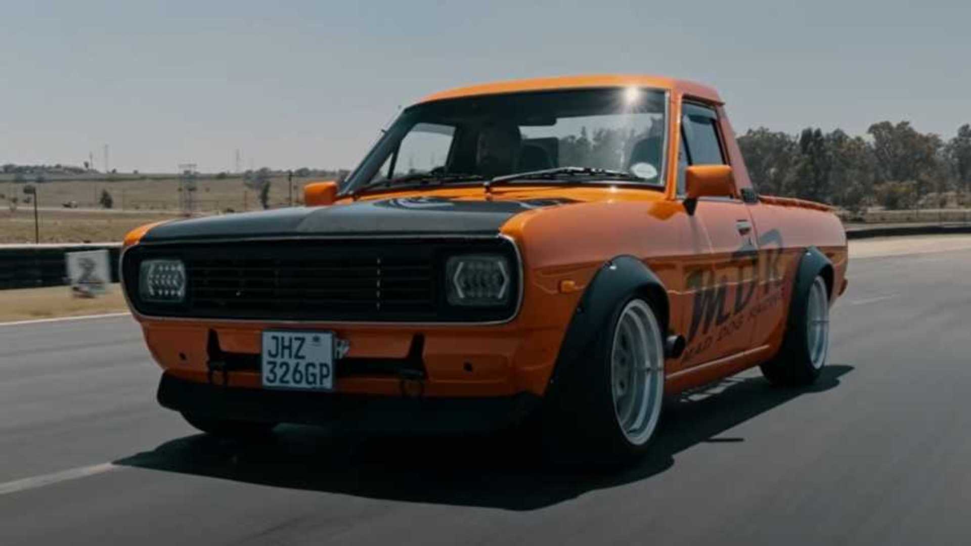 1920x1080 Nissan 1400 Truck With Honda Motorcycle Engine Looks And Sounds Rad