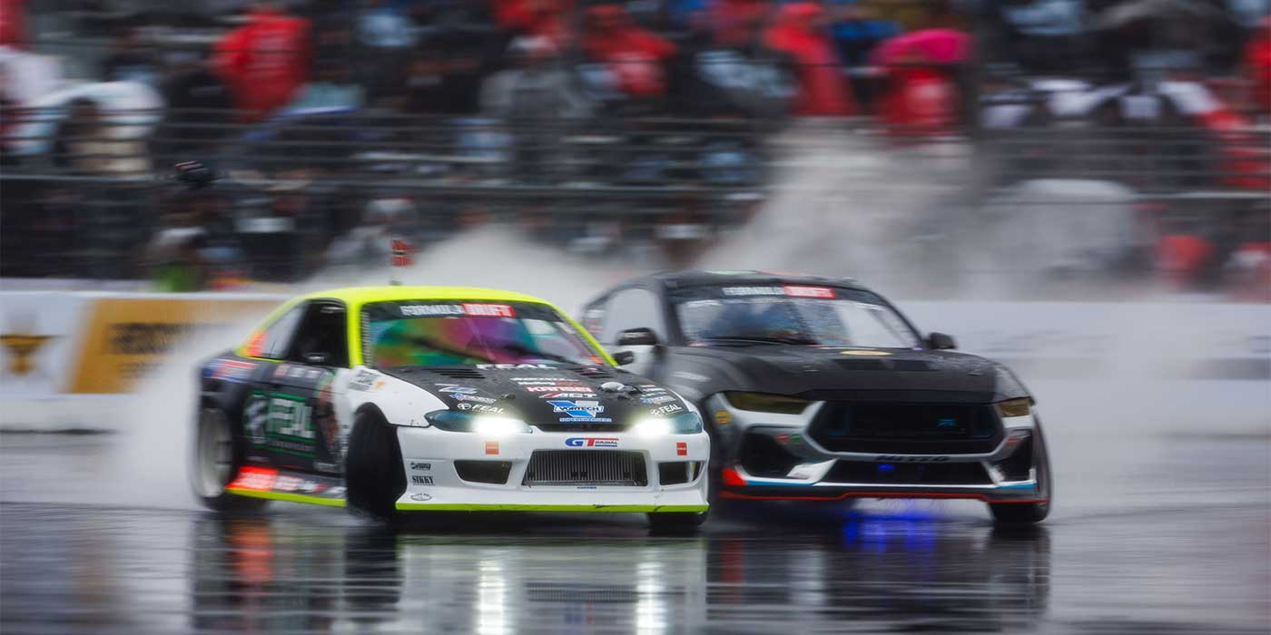 1400x700 GT Radial achieves double podium finish at Formula Drift Championship
