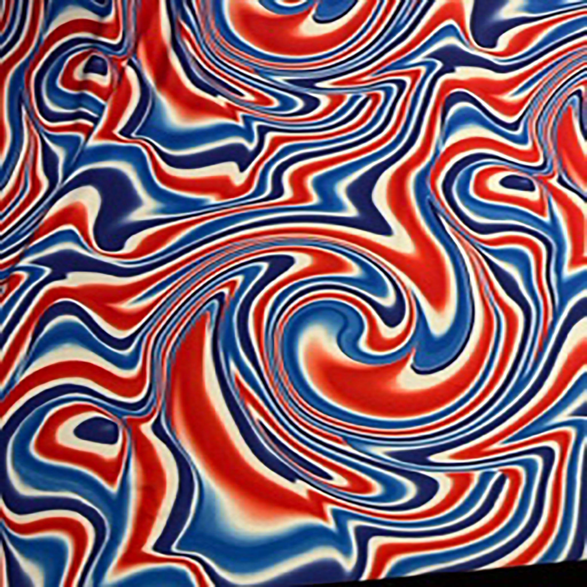 2048x2048 Water Paint Paper Print 4 Way Polyester Flex Fabric