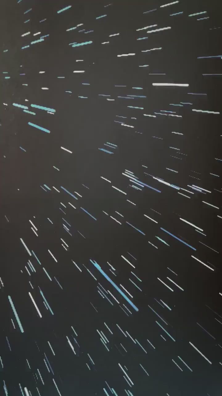 720x1280 Star Hyperspace Large Wall Tapestry. Zoom Background Fabric Mural