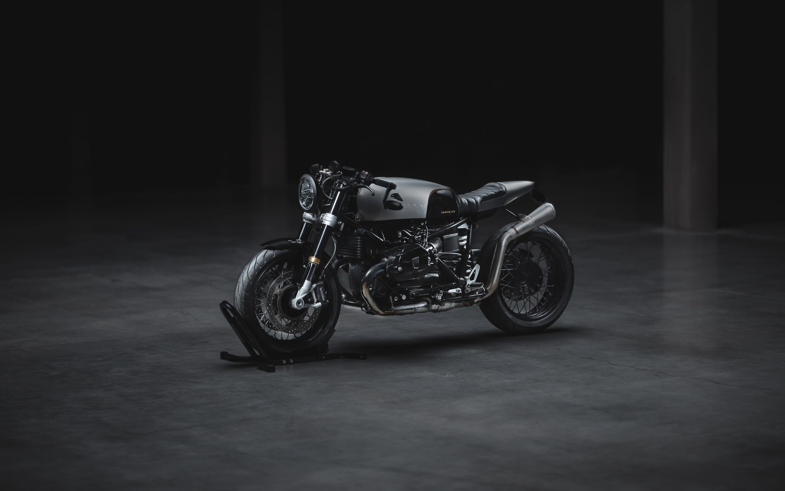 2500x1563 Wallpaper Black and Silver Cruiser Motorcycle, Background Free Image