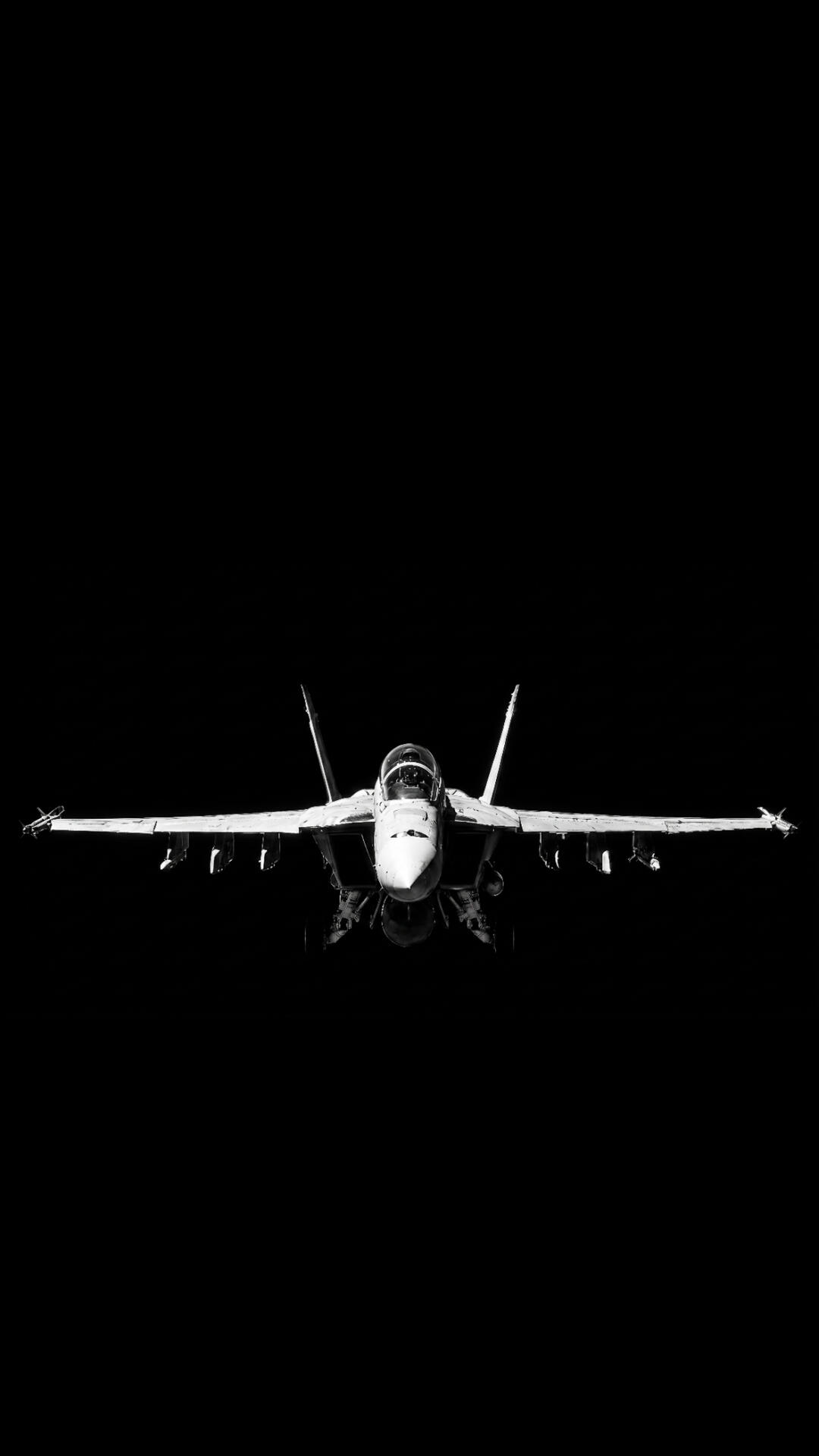 1080x1920 Fighter Jet Dark Wallpaper