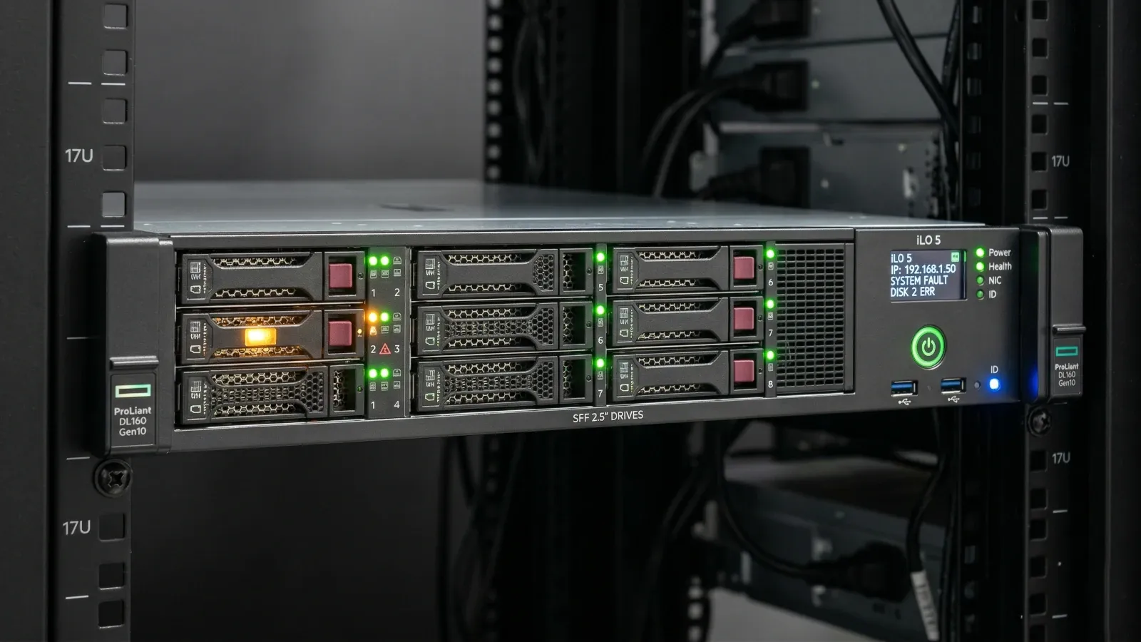 1600x900 How to Replace a Failed Hard Drive in an HPE ProLiant DL160 Gen10
