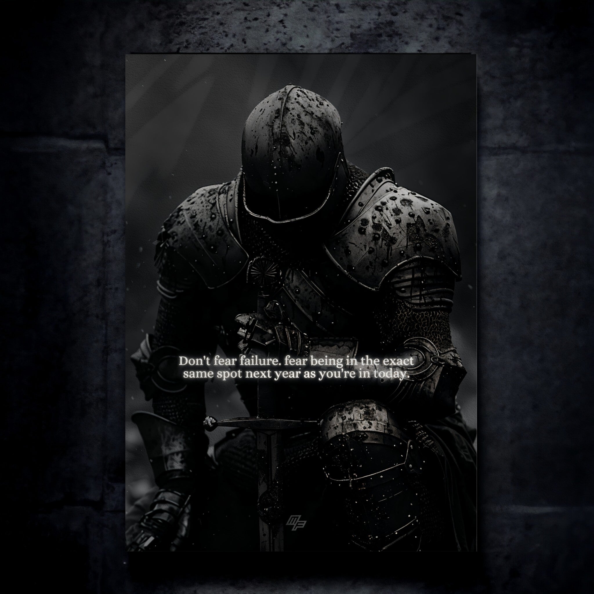 2048x2048 Warrior motivation wallpaper