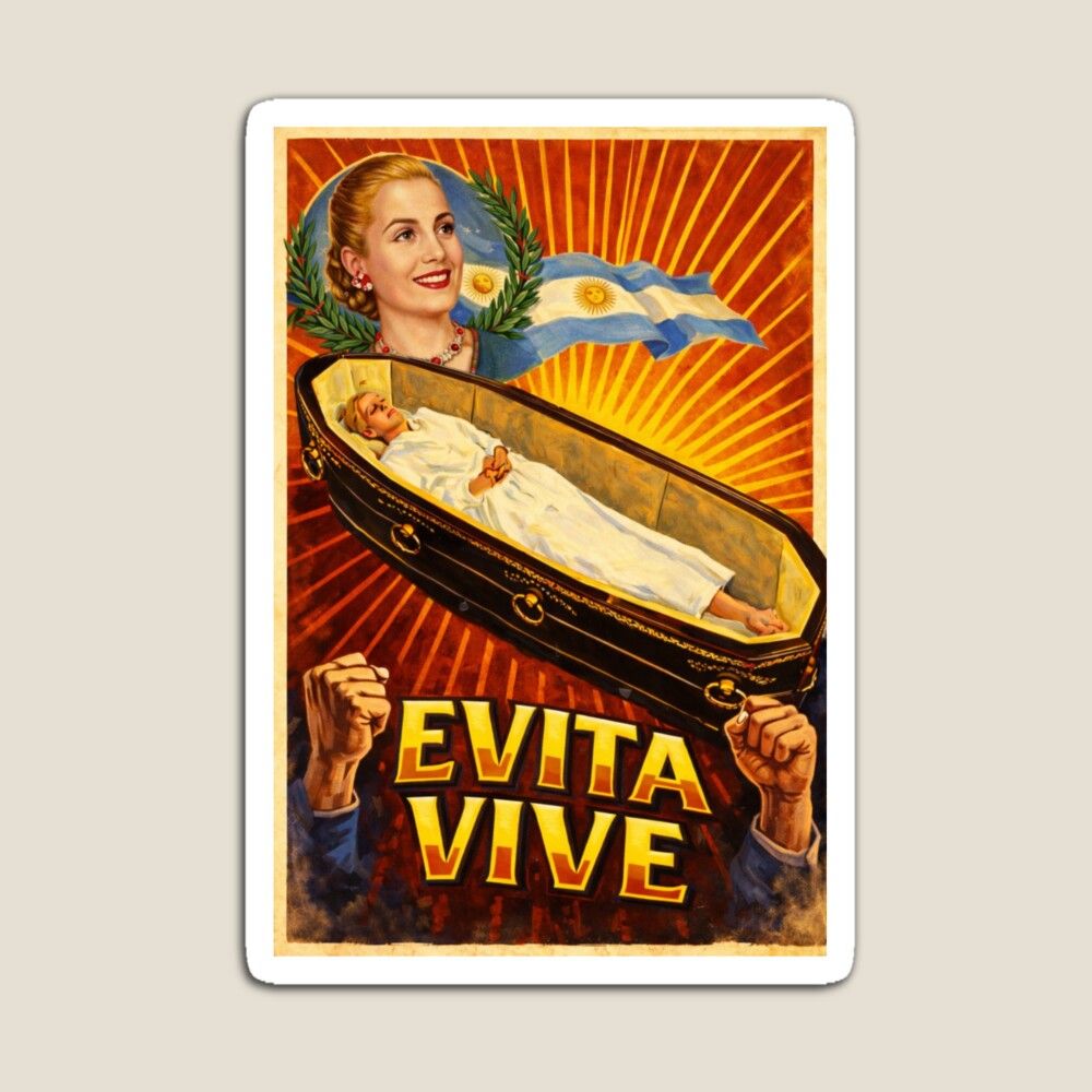 1000x1000 Evita Vive Eva Peron Poster