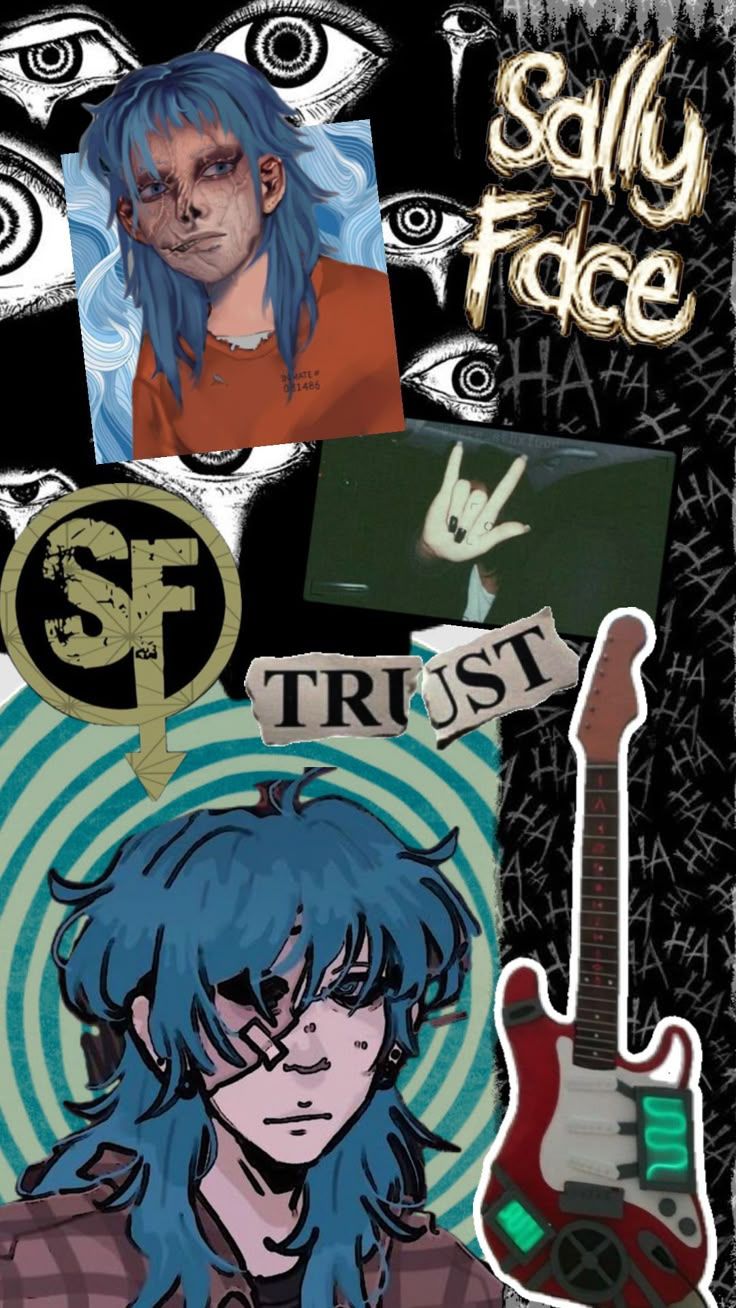 736x1308 sallyface #sallyfacegame #salfisher #wallpaper