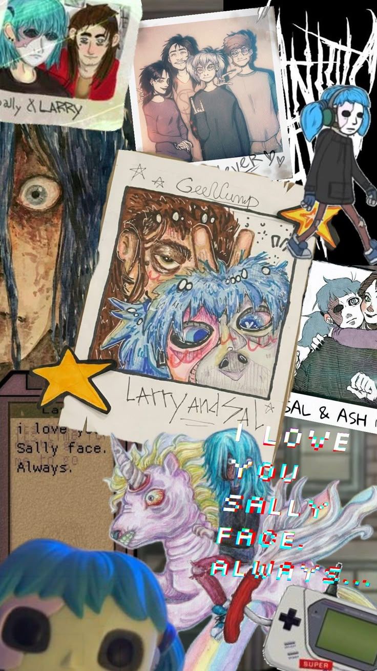 736x1308 Sally Face Wallpaper #sallyface #salfisher #larryjohnson #stevegabry # wallpaper