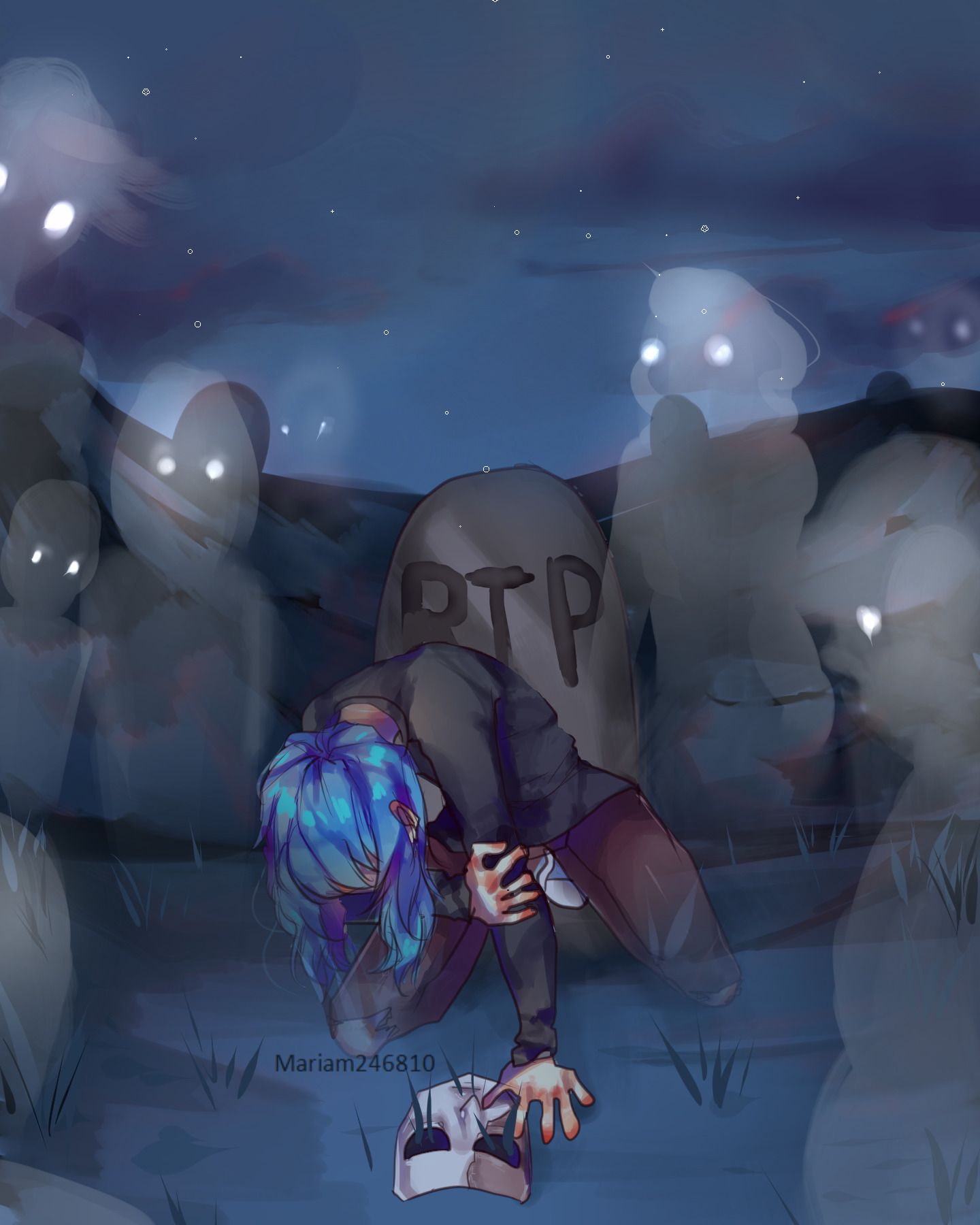 1440x1800 sally face fanart The final chapter of this game is so good. I loved the variety of art styles and how the story ended