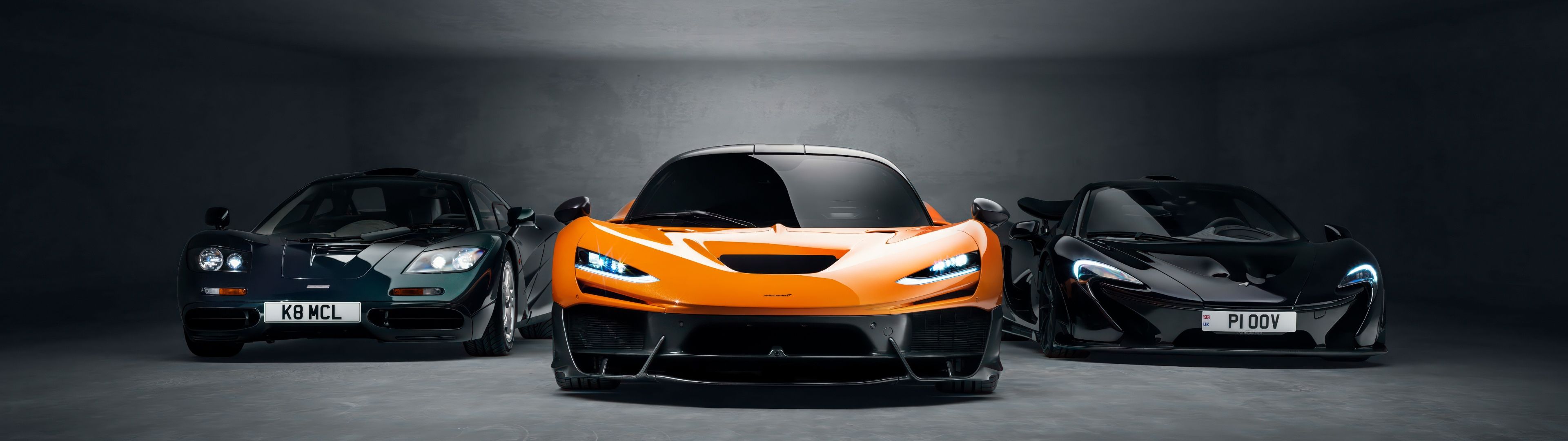 3840x1080 McLaren Wallpaper 4K, Supercars, F P W1