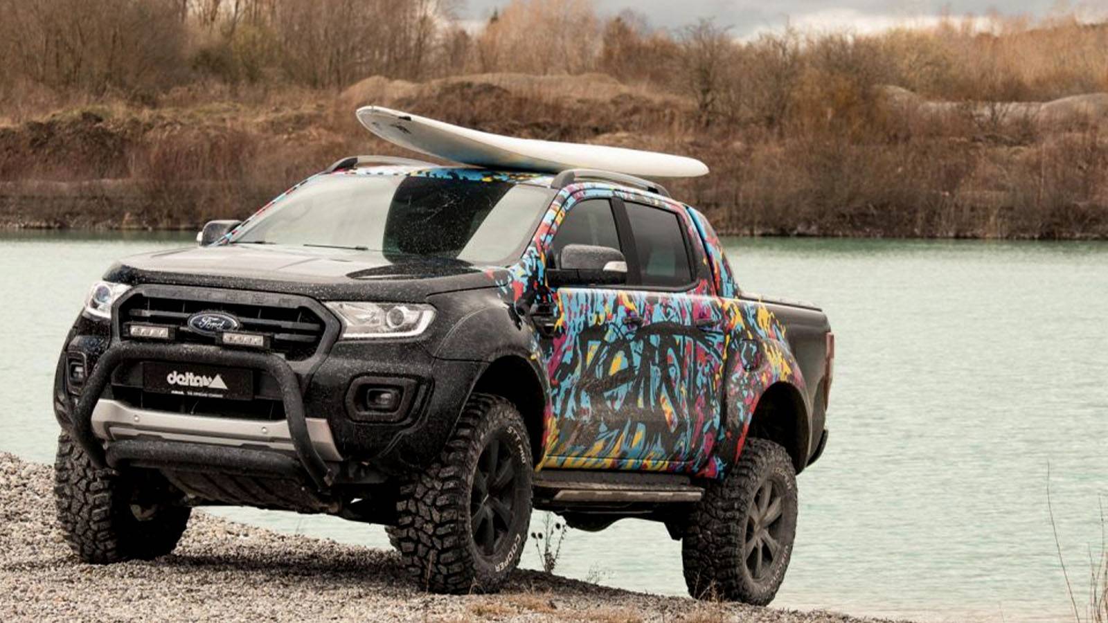 1600x900 Delta4x4 Unveils Gnarly 1980s Themed Ford Ranger
