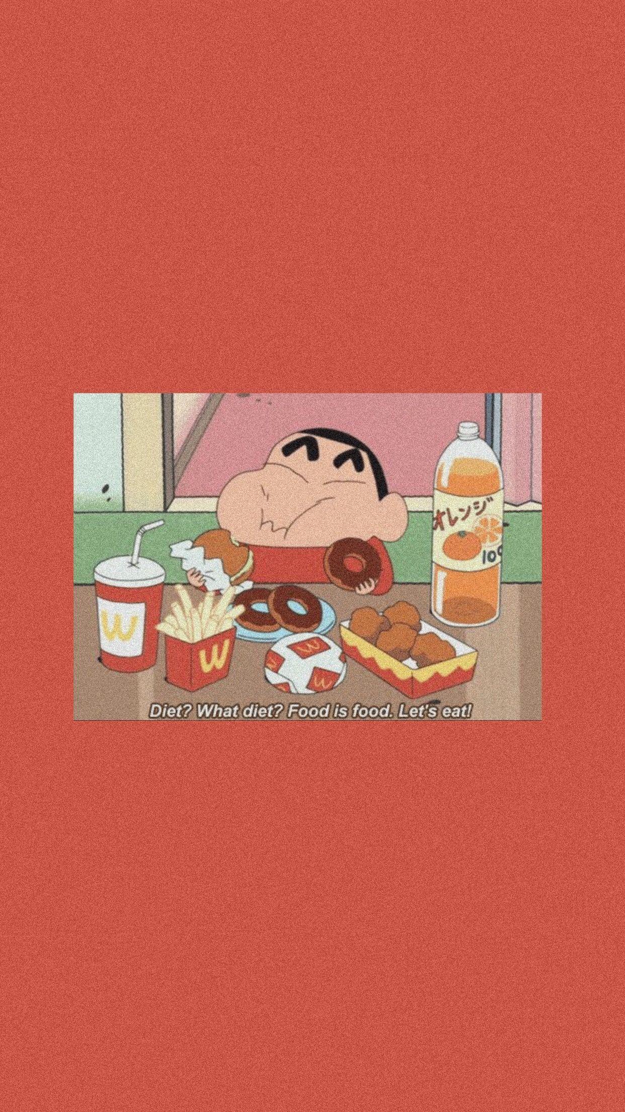 1242x2208 shinchan #anime #aesthetic #edited. Cartoon wallpaper iphone, Cute cartoon wallpaper, Sinchan wallpaper