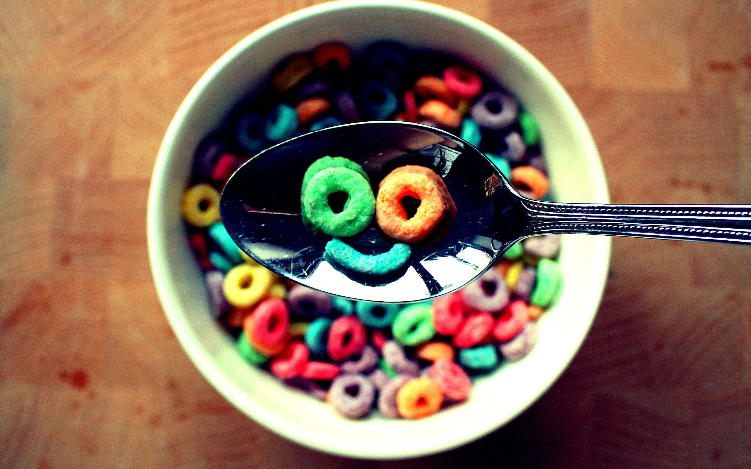 2560x1600 Breakfast Cartoon Background .