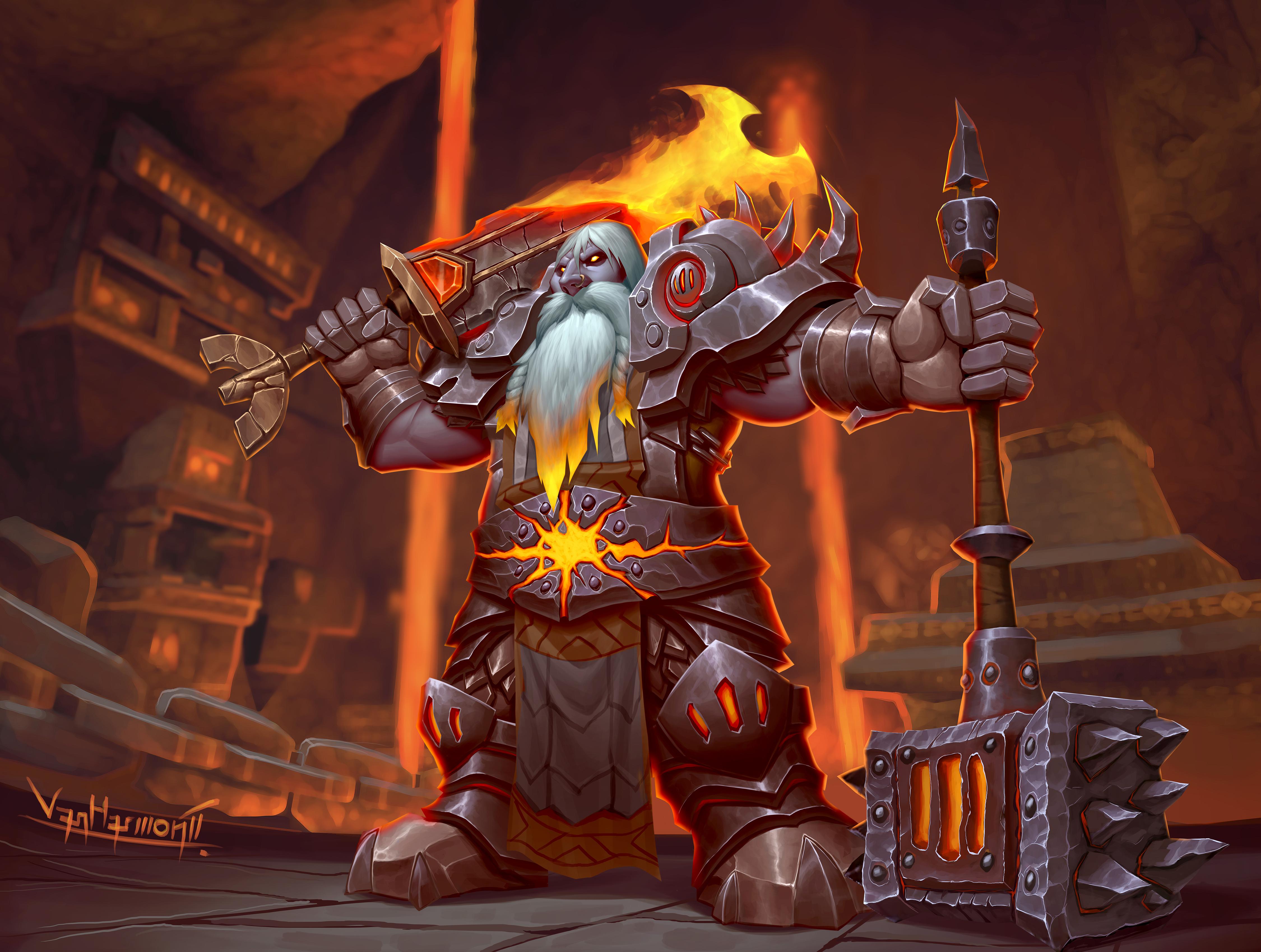 4500x3399 Dark Iron Dwarf Warrior