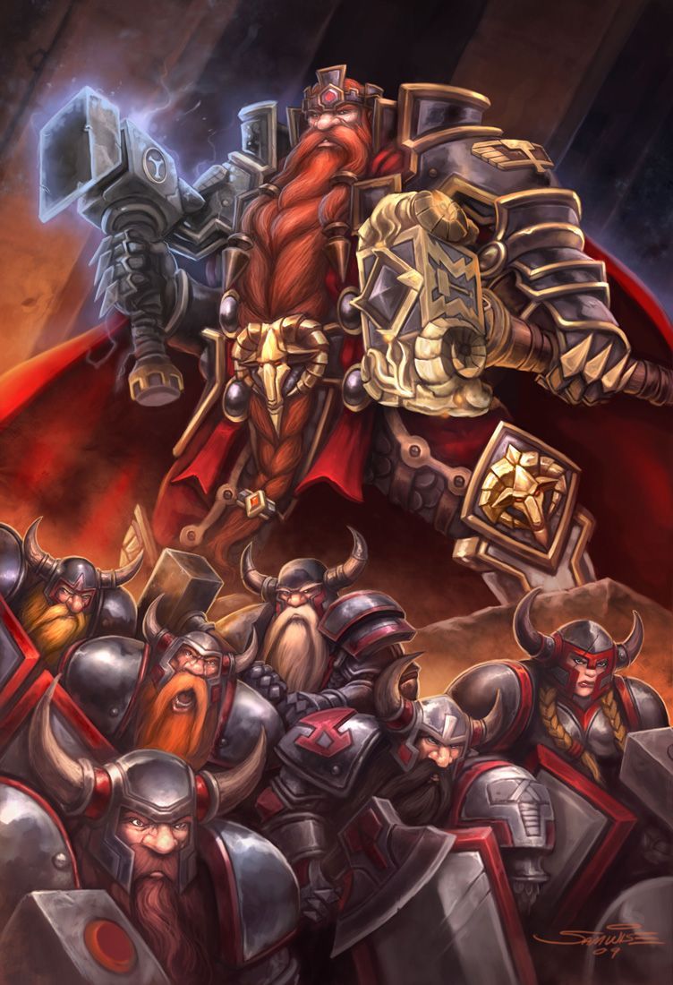 752x1100 WOW Dwarf