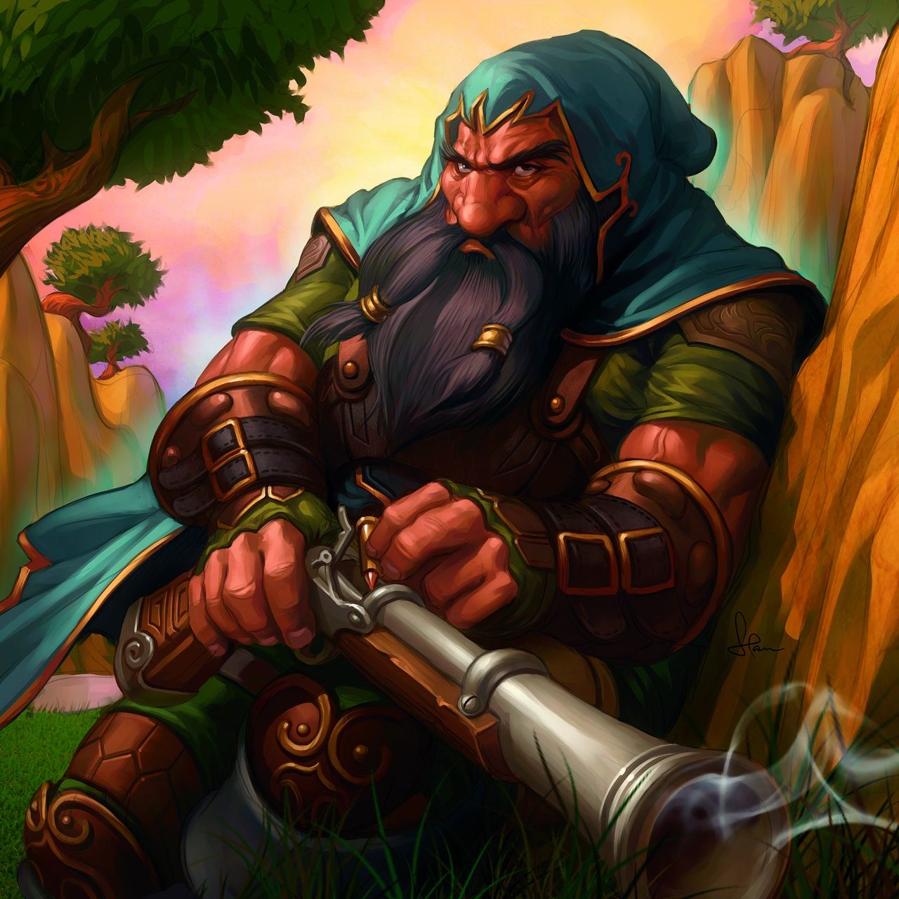 1280x1280 World Of Warcraft Dwarf 4K UHD Wallpaper for UltraHD Desktop and TV : Widescreen and UltraWide Display