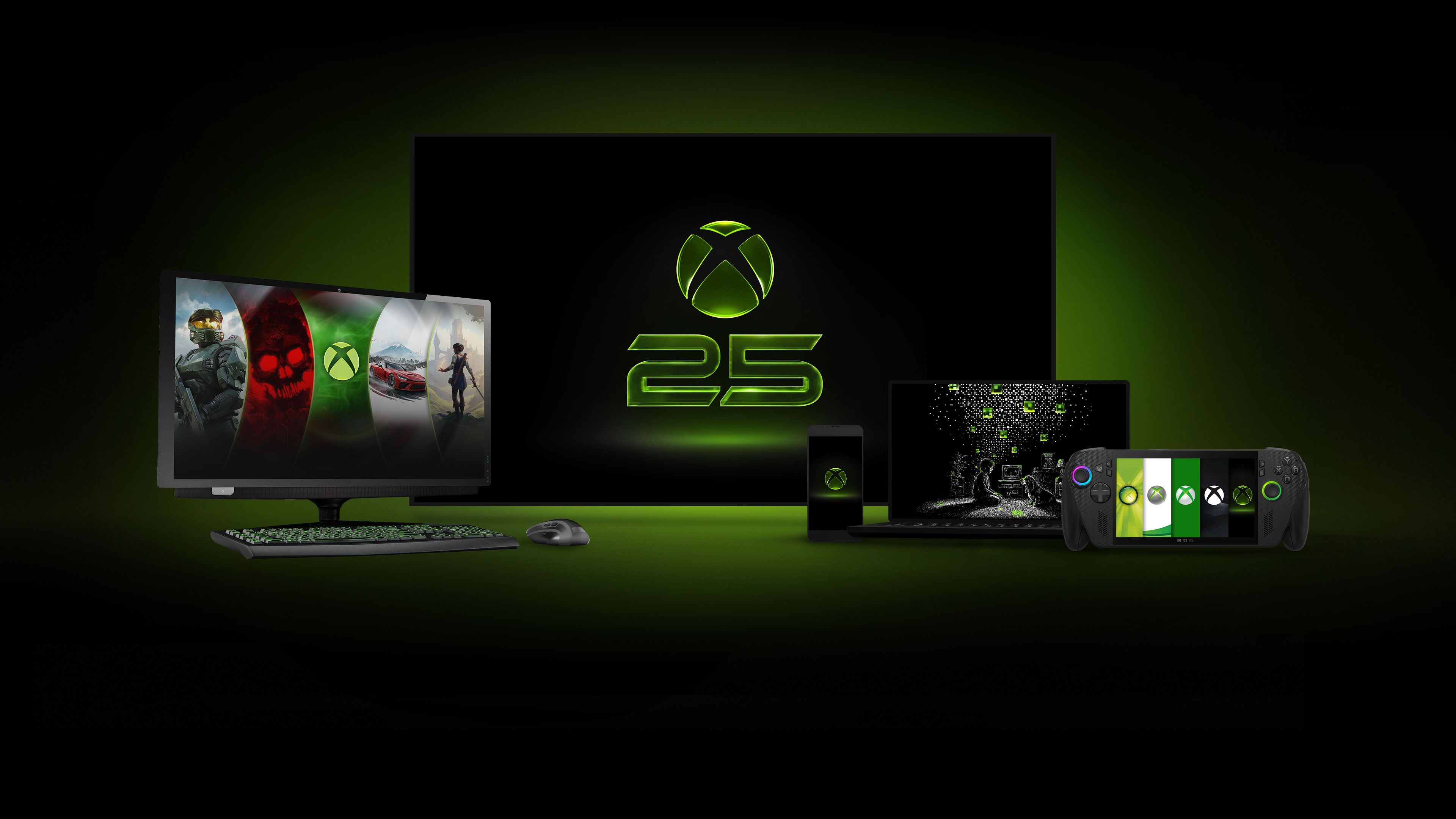 3840x2160 XBOX 25th Anniversary: Celebrate 25 Years of Play with XBOX