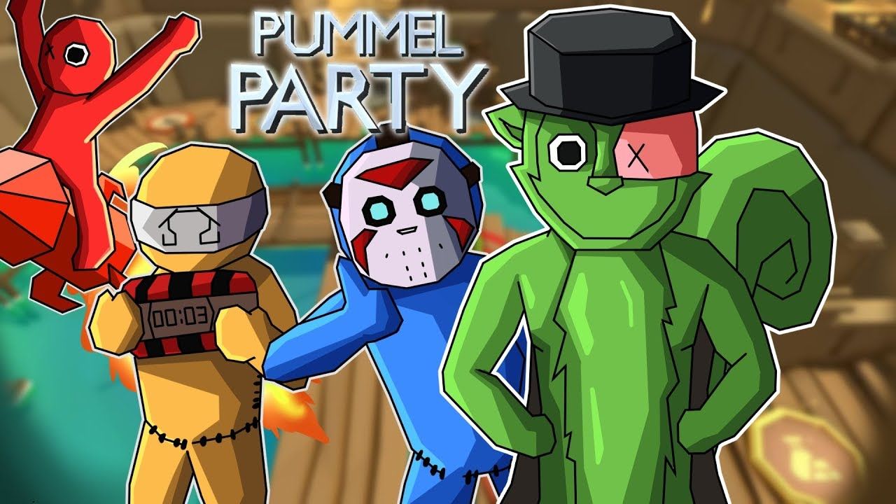 1280x720 PUMMEL PARTY BOARD GAME!