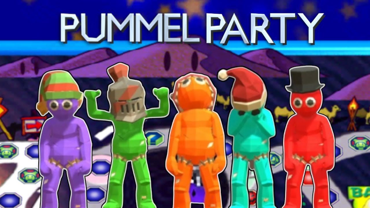 1280x720 Spiny Desert In Pummel Party!