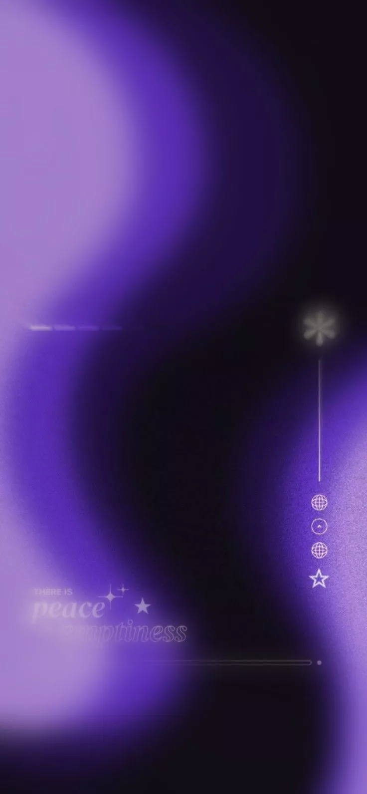 736x1592 Blurple Wallpaper