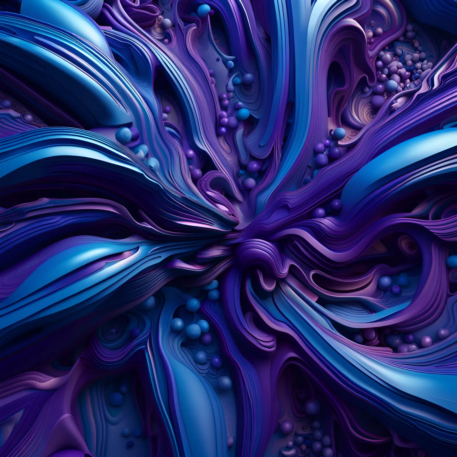 1600x1600 Blurple Wallpaper