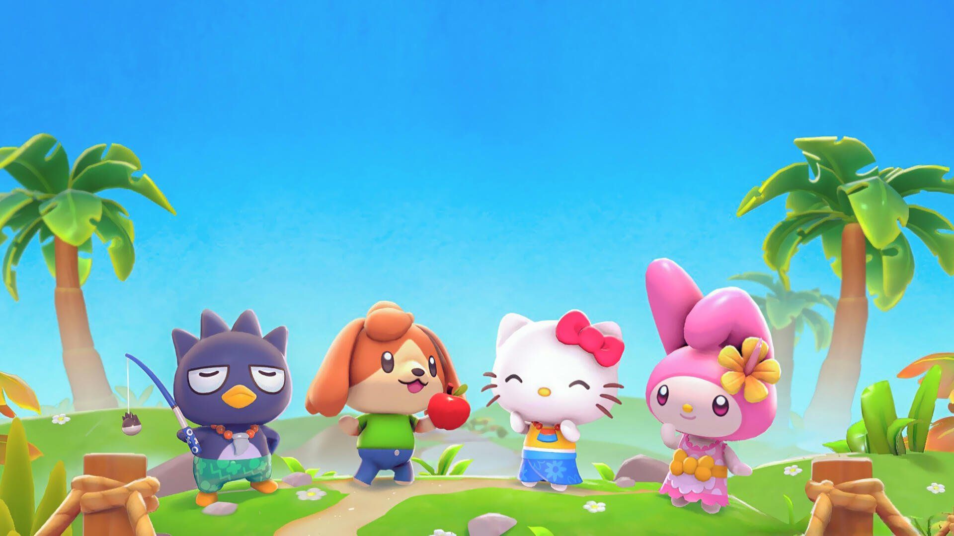 1920x1080 Hello Kitty Island Adventure. Sanrio Tropical Friends. Kitty & Friends: Island HDx1080