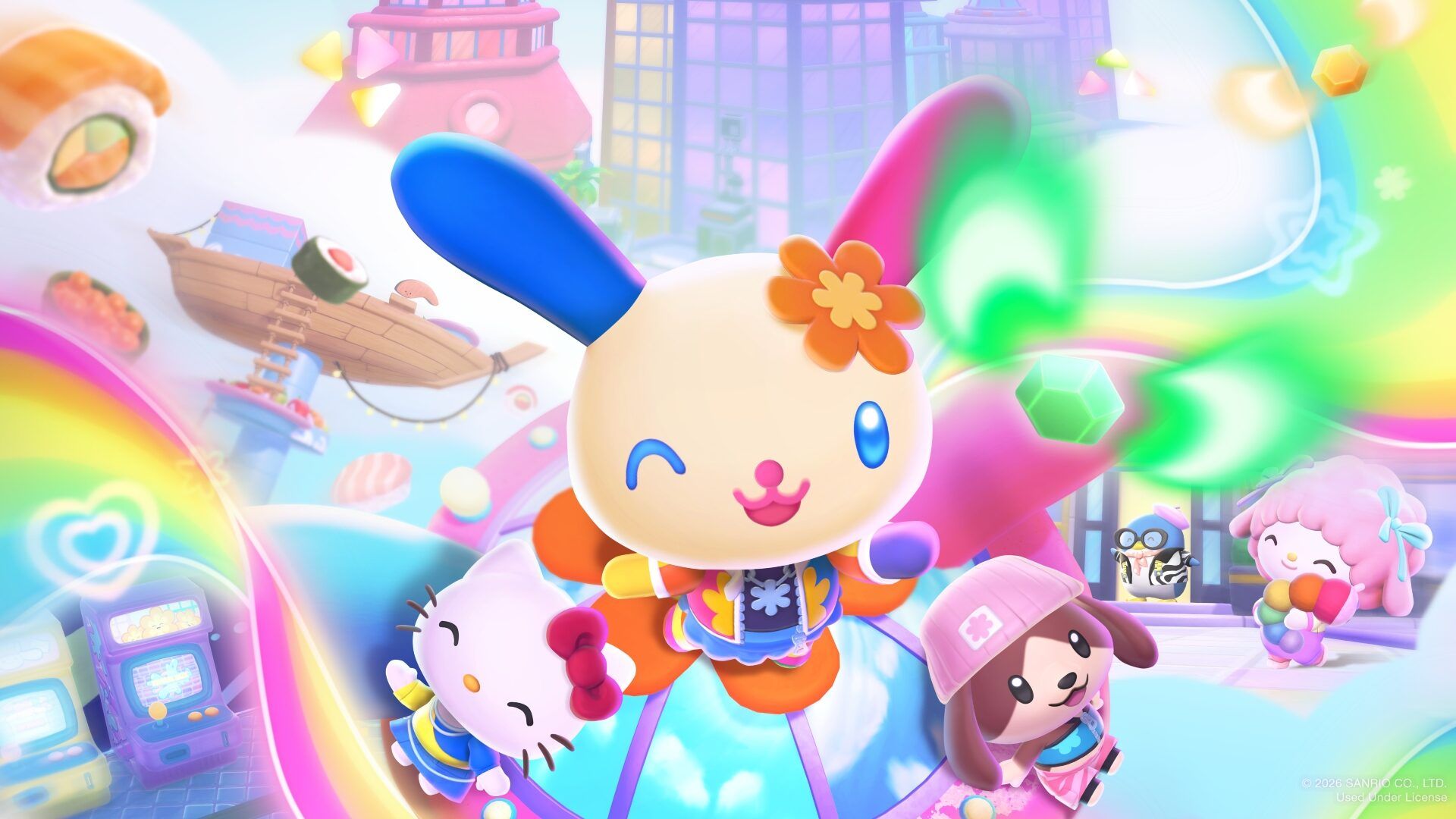 1920x1080 Hello Kitty Island Adventure City Town DLC Details Uncovered