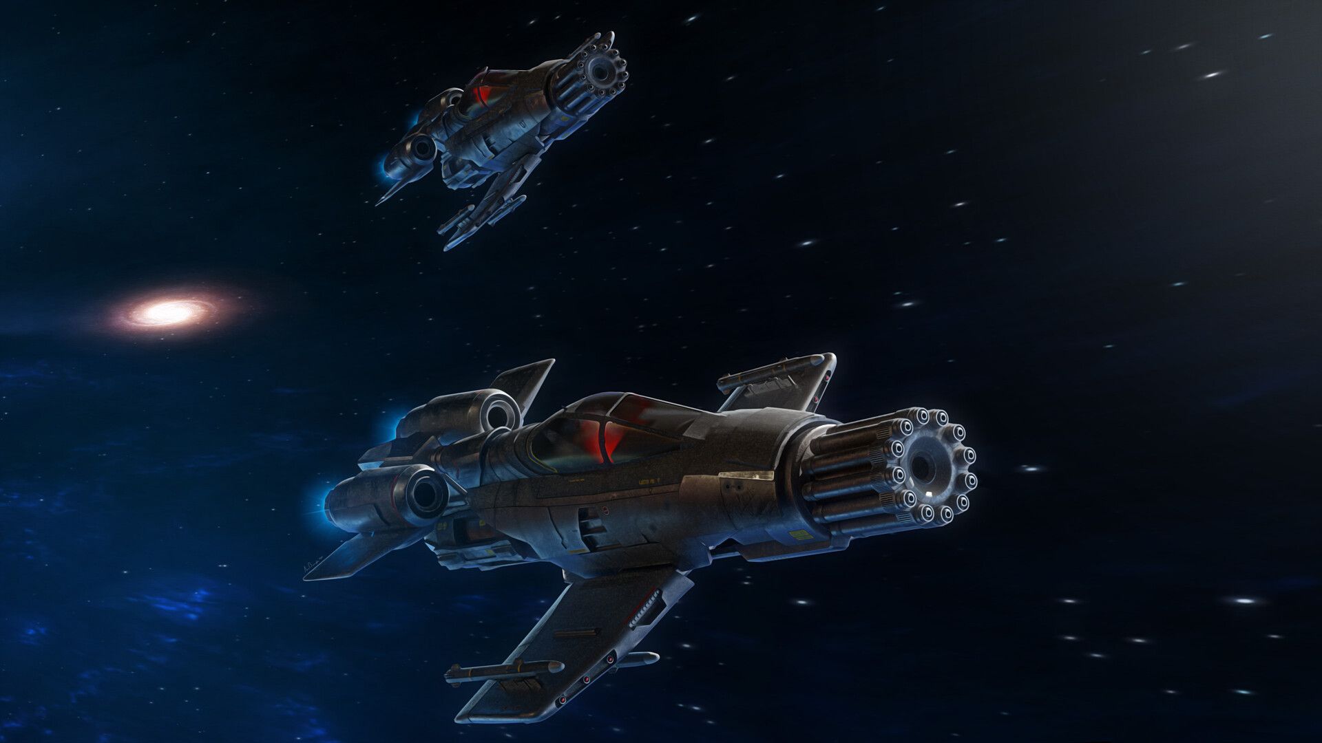 1920x1080 Hangar B Productions Commander Movie Rapier