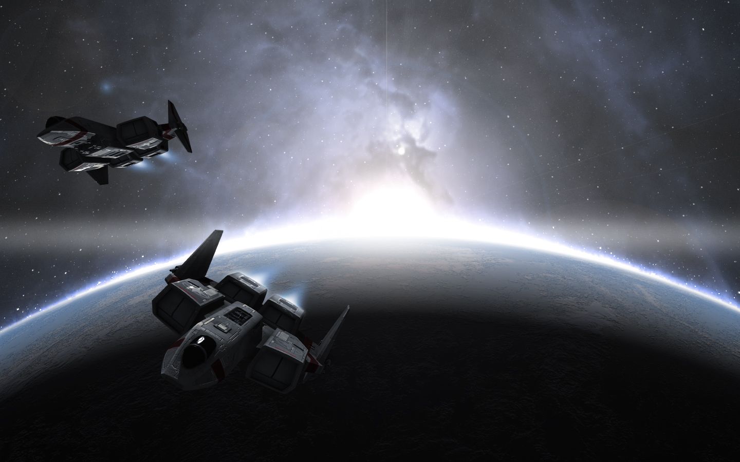 1440x900 DVD Cover Preview image Commander Saga: The Darkest Dawn