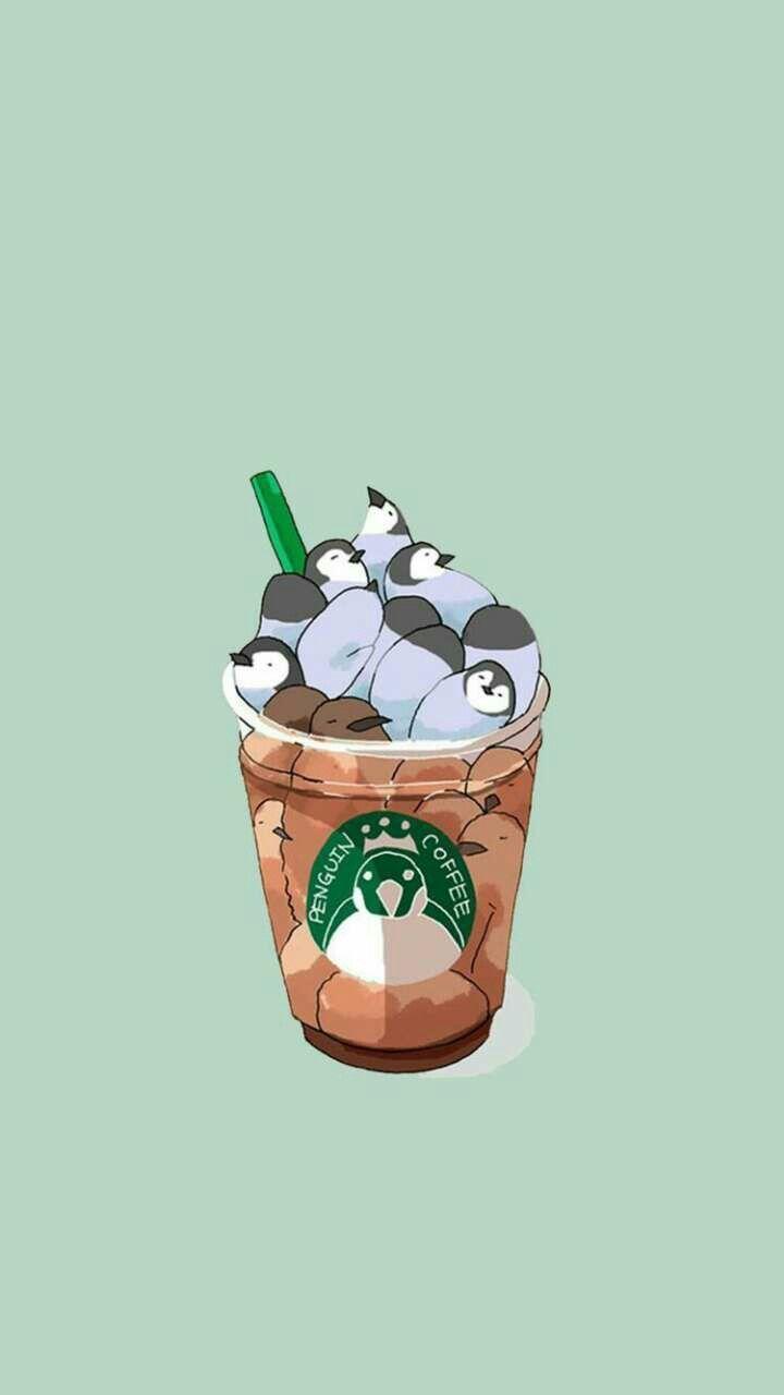 720x1280 Telefon Duvar Kağıdı. Starbucks wallpaper, Cute cartoon wallpaper, Cute drawings