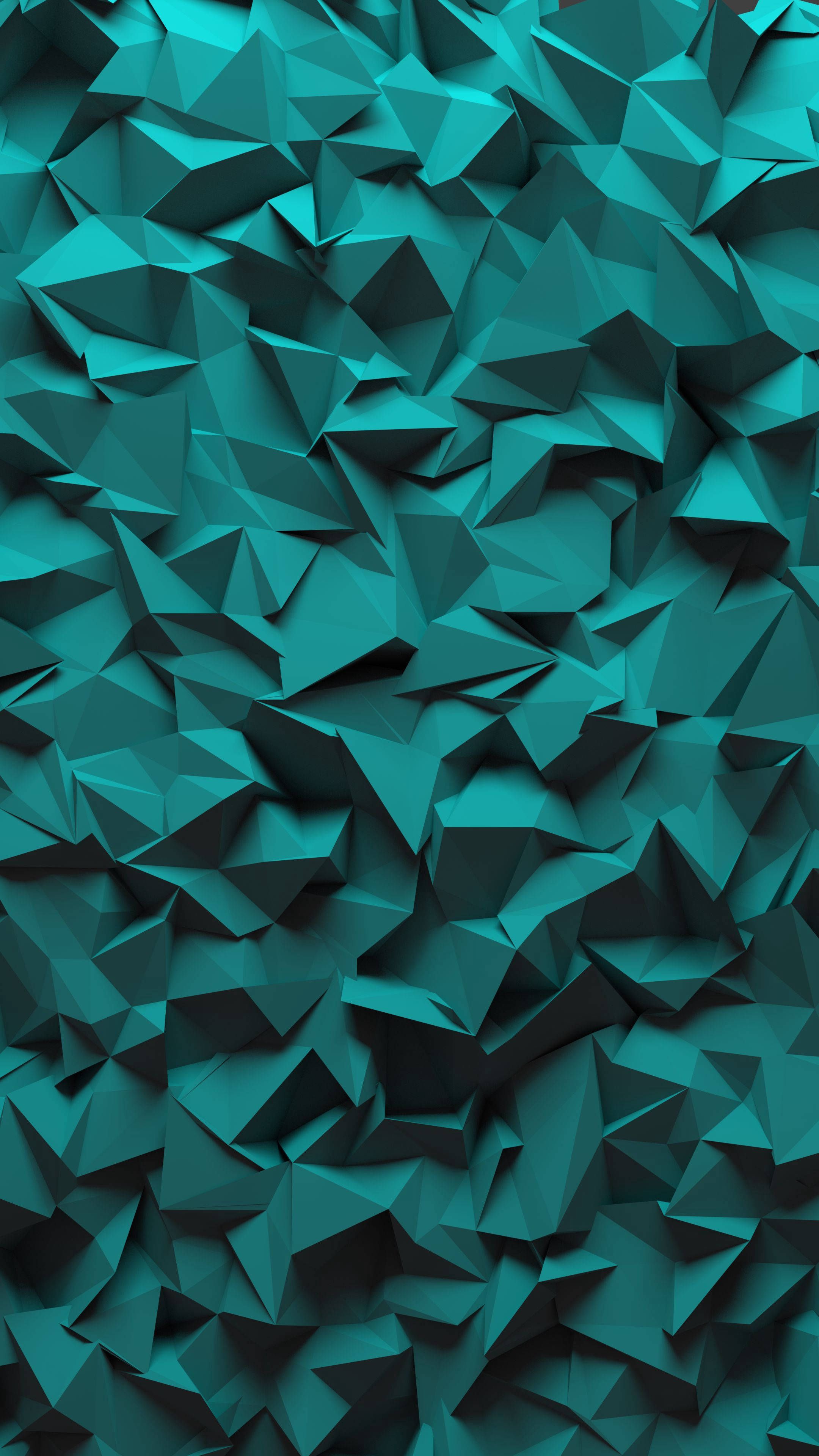 2160x3840 Download Simple Dark Green Geometric Phone Wallpaper