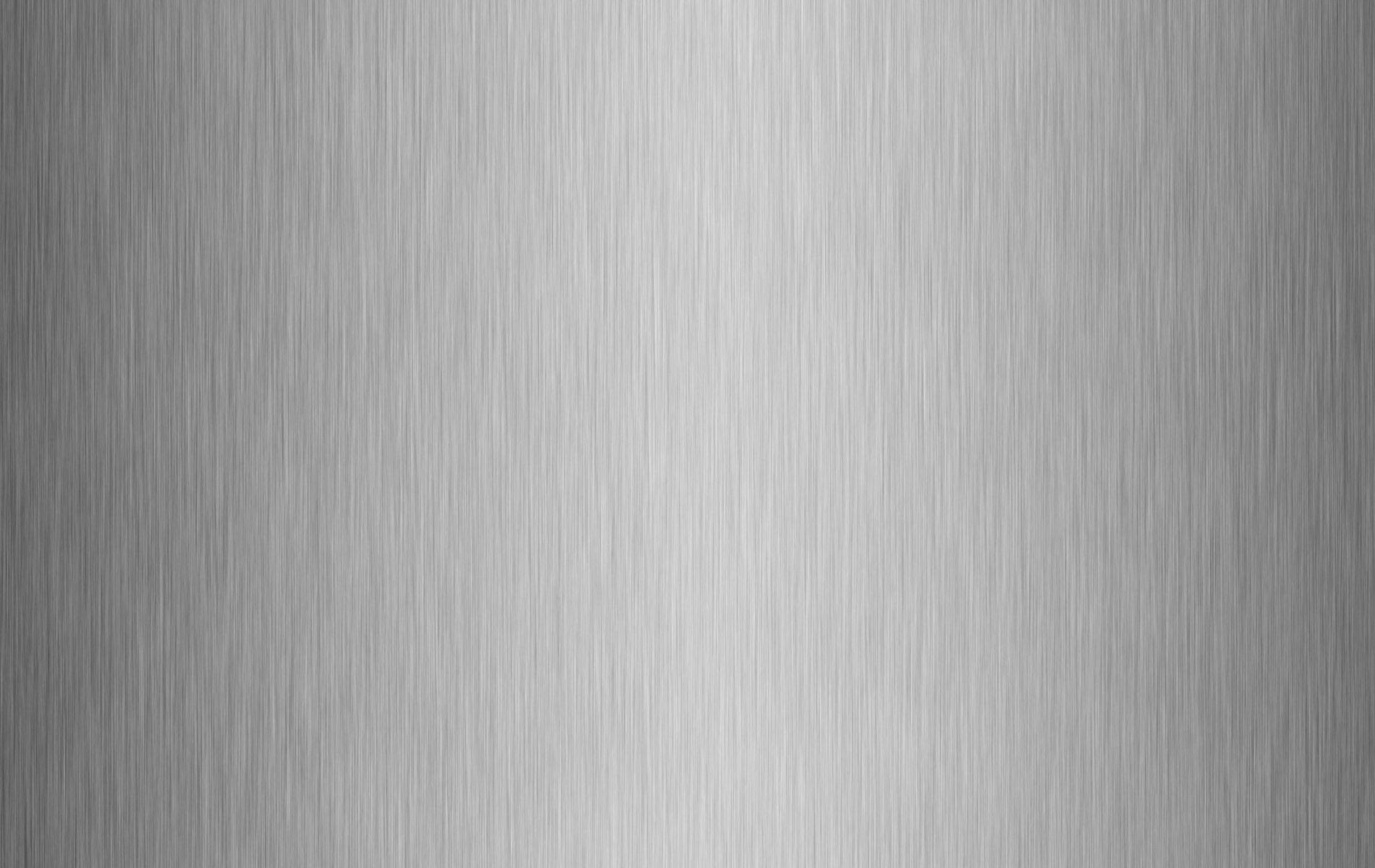 1900x1200 Download Brushed Silver Metal Surface Wallpaper