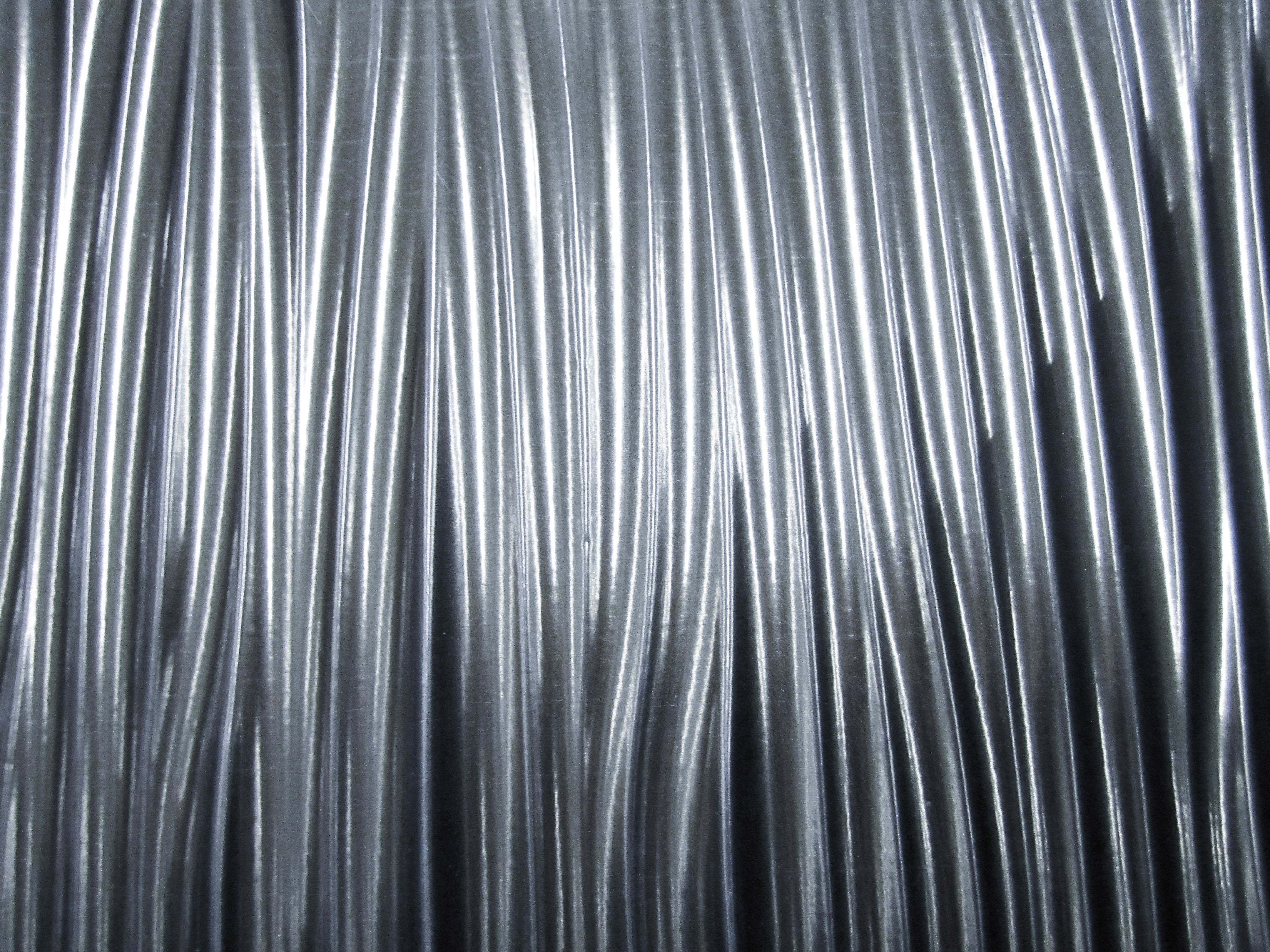 4320x3240 Wavy Metal Texture Rippled Steel Silver Surface Polished Abstract Wallpaper Download