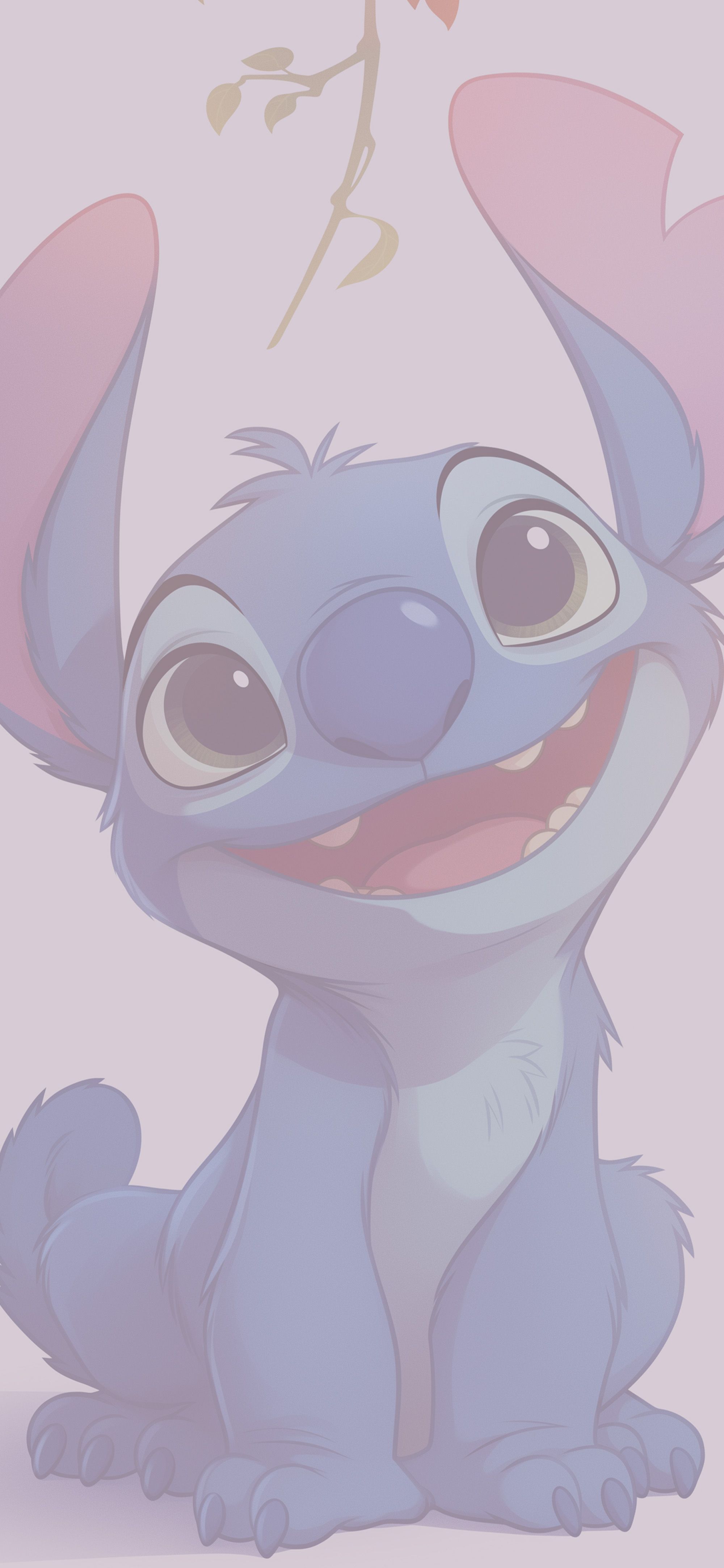 2000x4329 Stitch Cute Smile Cartoon Wallpaper Wallpaper Aesthetic