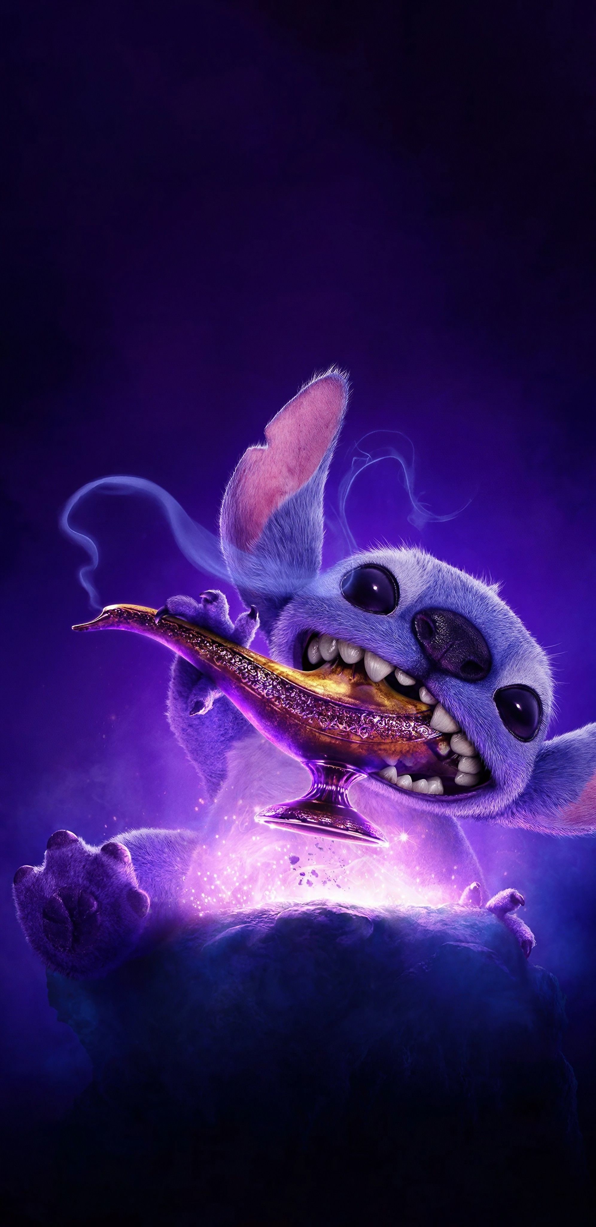1992x4096 Stitch Takes Over: Aladdin