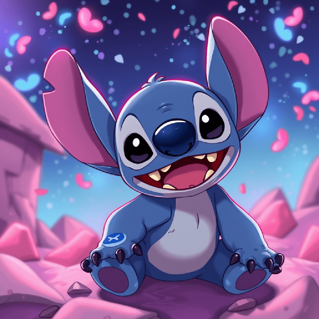 1024x1024 Stitch wallpaper ideal