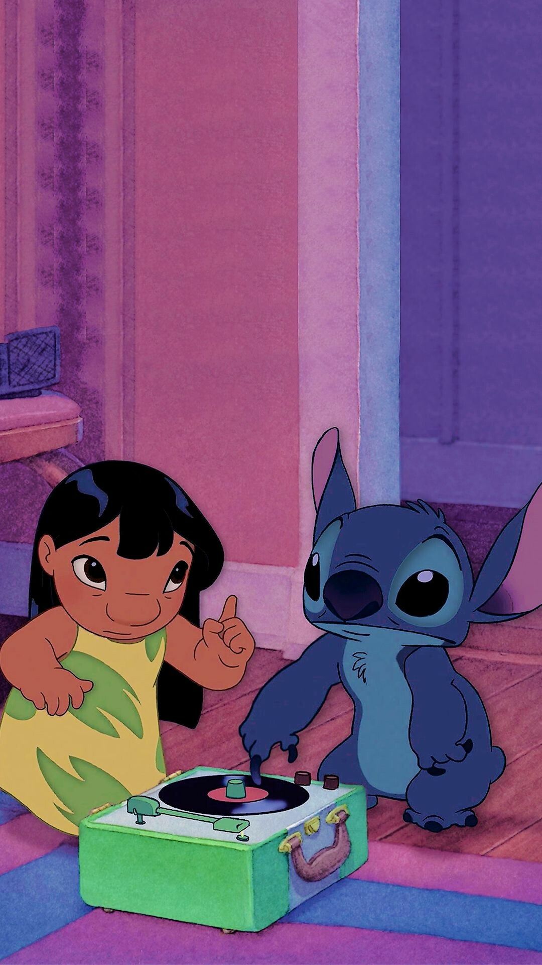 1080x1920 Lilo and Stitch Wallpaper