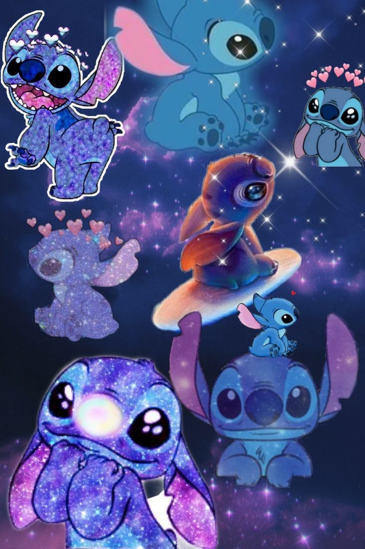 735x1104 Stitch Cool Wallpaper
